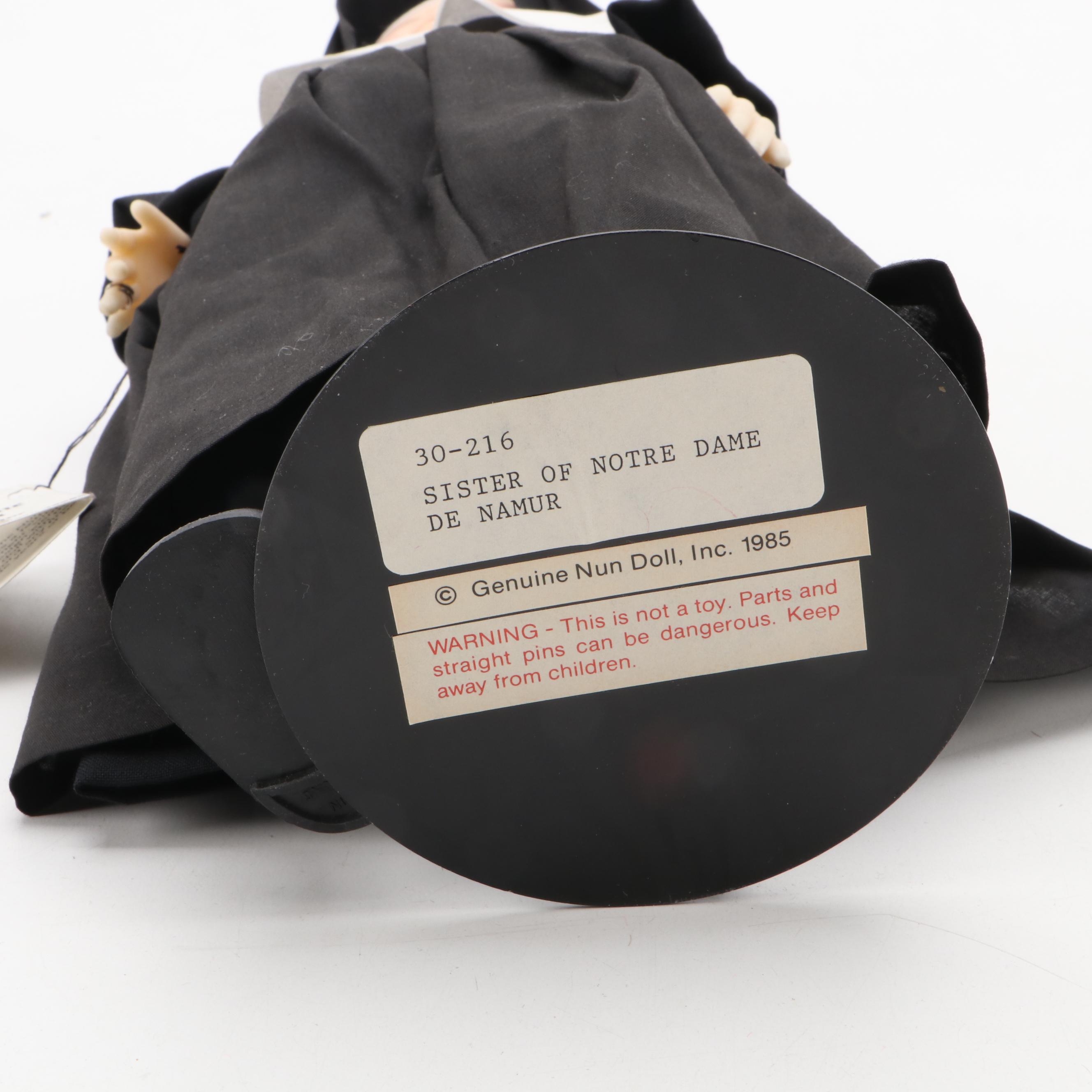 Madame Alexander with Genuine Nun Doll "Sister of Notre Dame" and Other Dolls