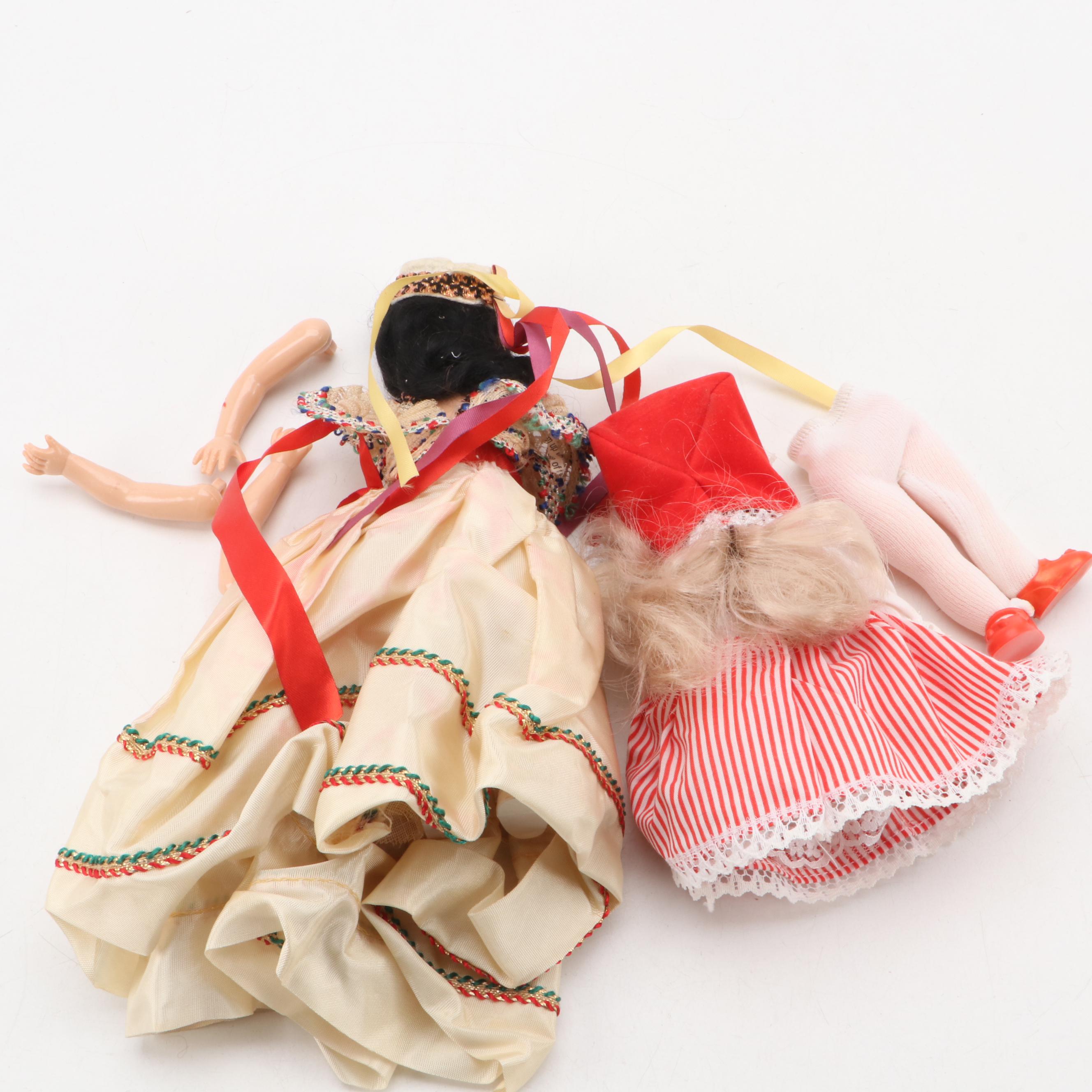 Madame Alexander with Genuine Nun Doll "Sister of Notre Dame" and Other Dolls