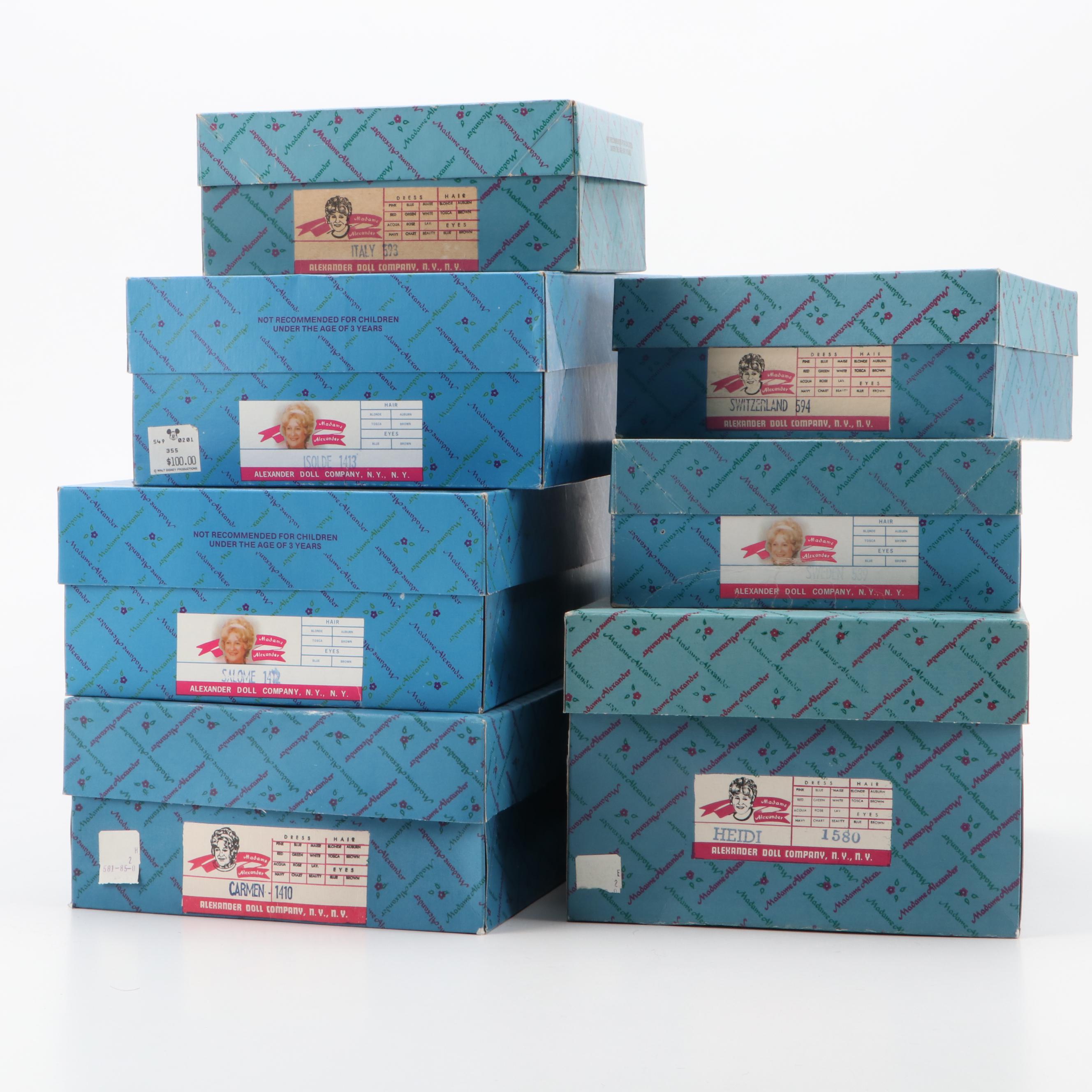 Madame Alexander with Genuine Nun Doll "Sister of Notre Dame" and Other Dolls