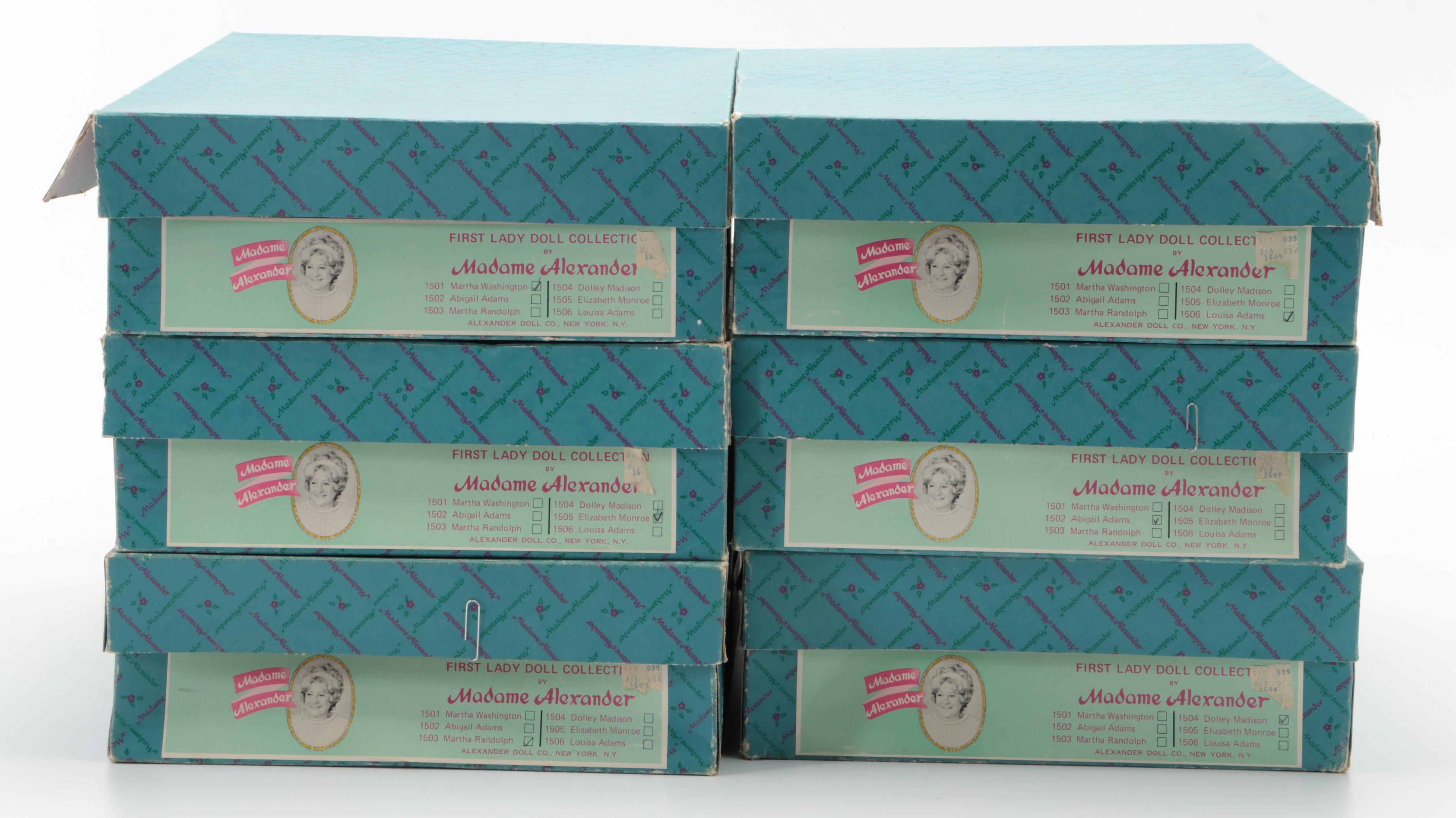 Madame Alexander First Lady Series I Collection, 1976-1978