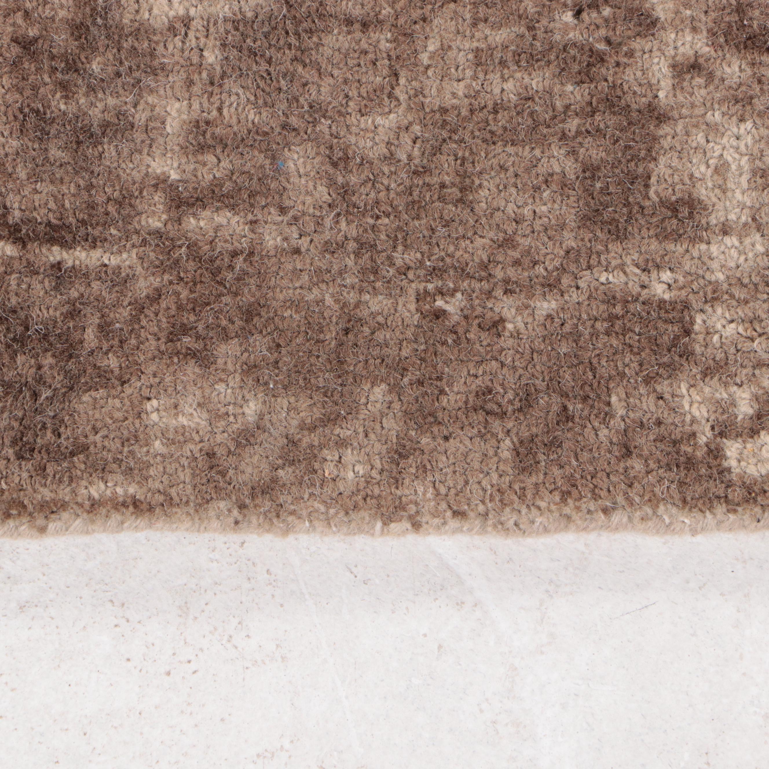 9' x 12' Machine-Made Pottery Barn Overdyed Indian Area Rug