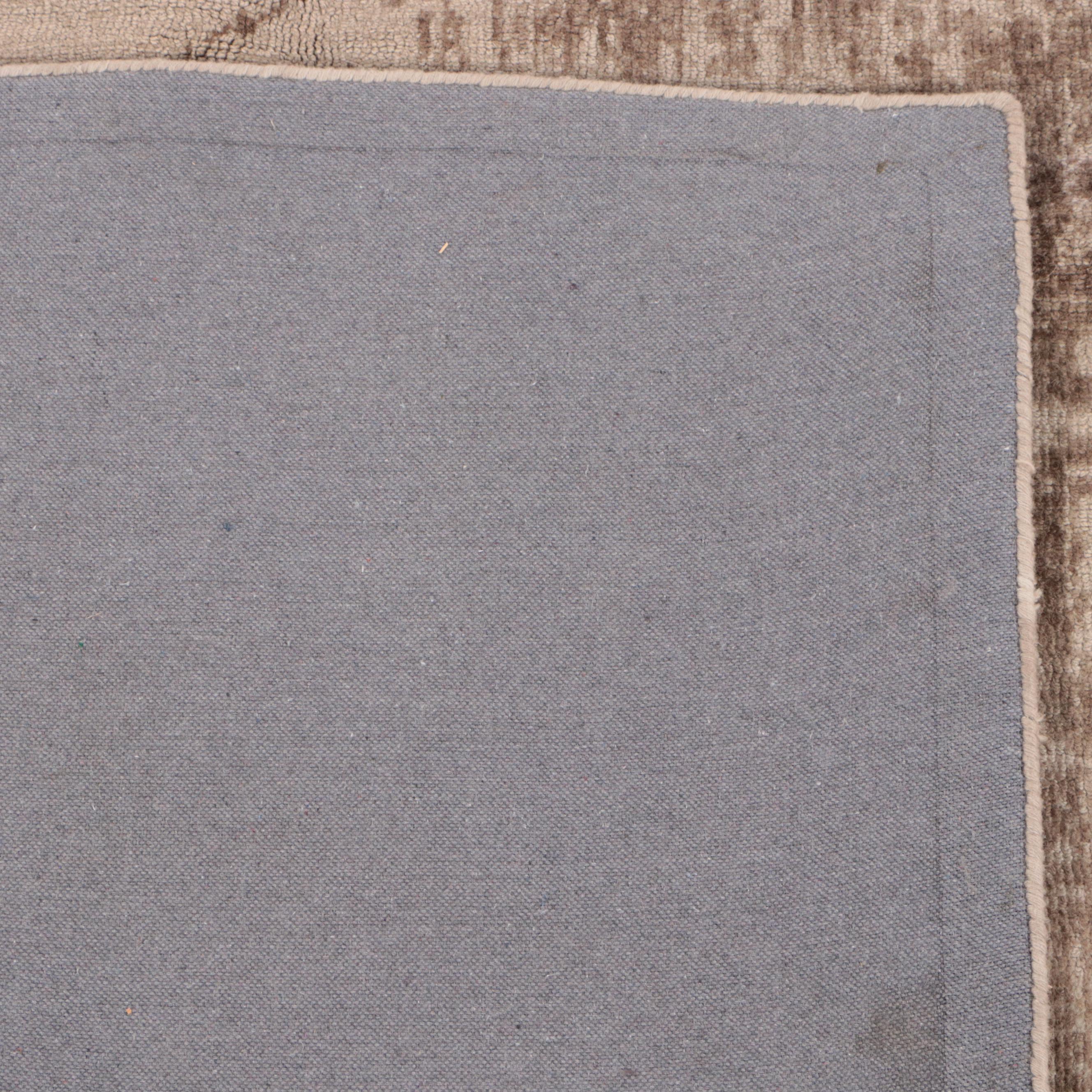 9' x 12' Machine-Made Pottery Barn Overdyed Indian Area Rug