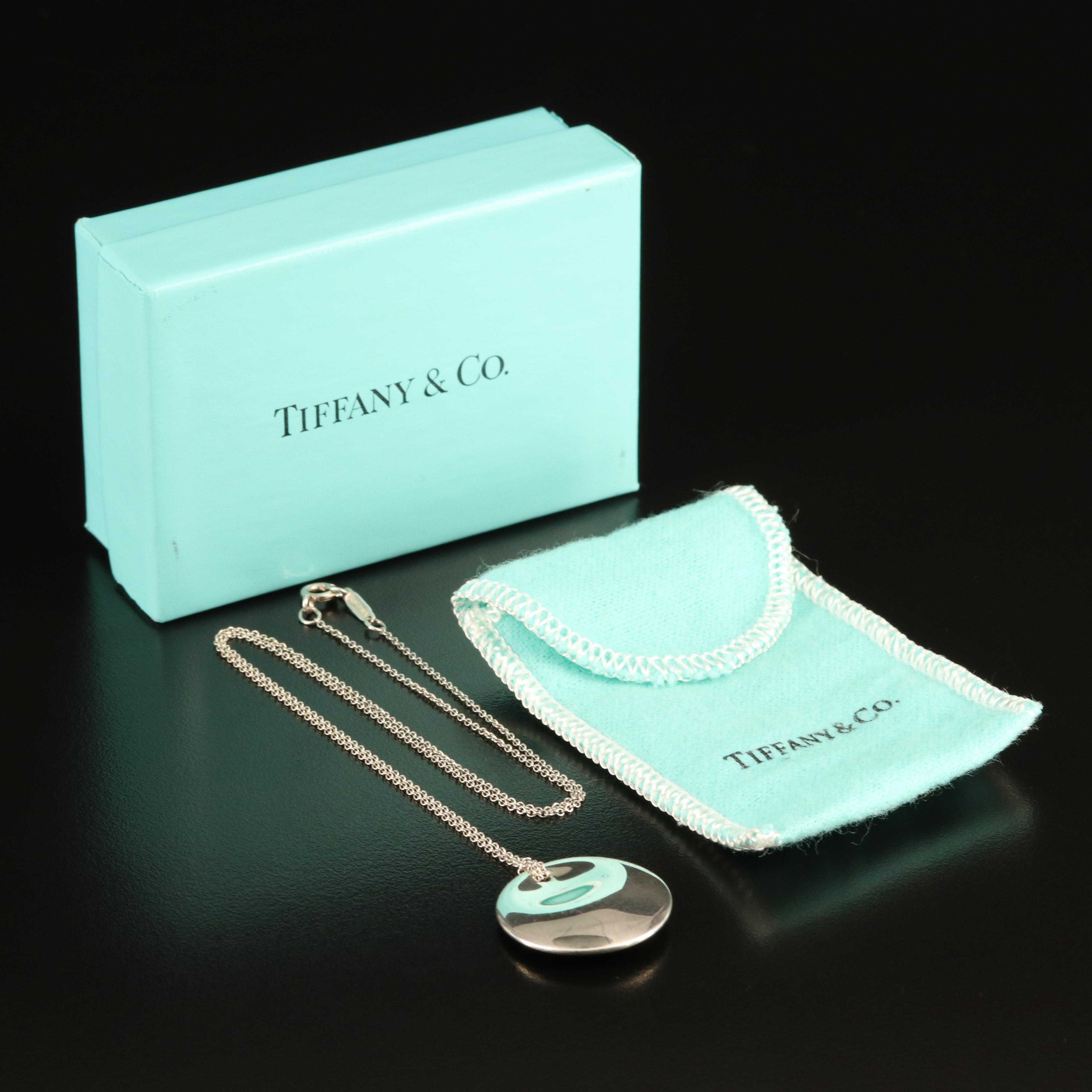 Elsa Peretti for Tiffany & Co. Pendant on Tiffany & Co. Chain in Sterling