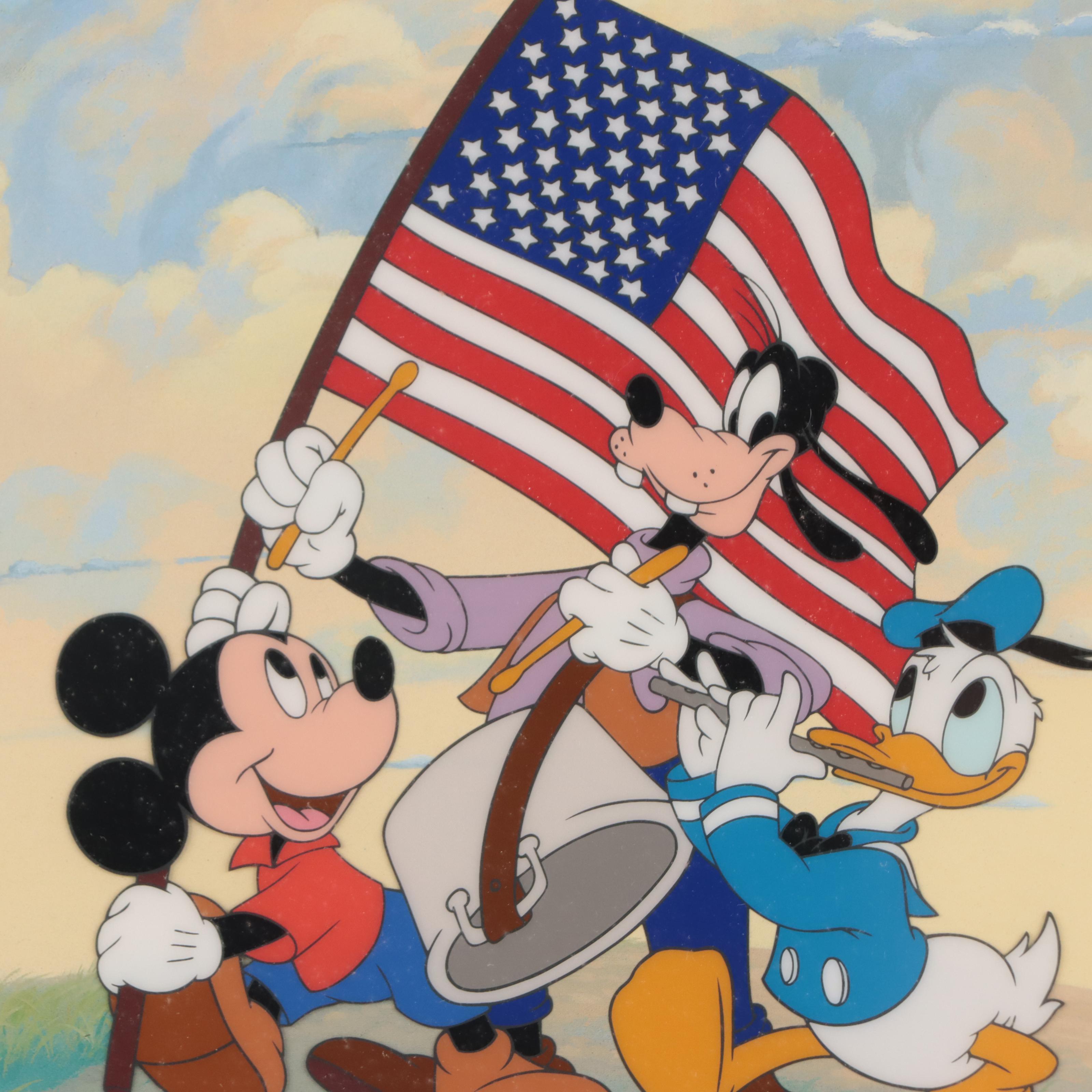 Disney Sericel "Spirit of America," 2002