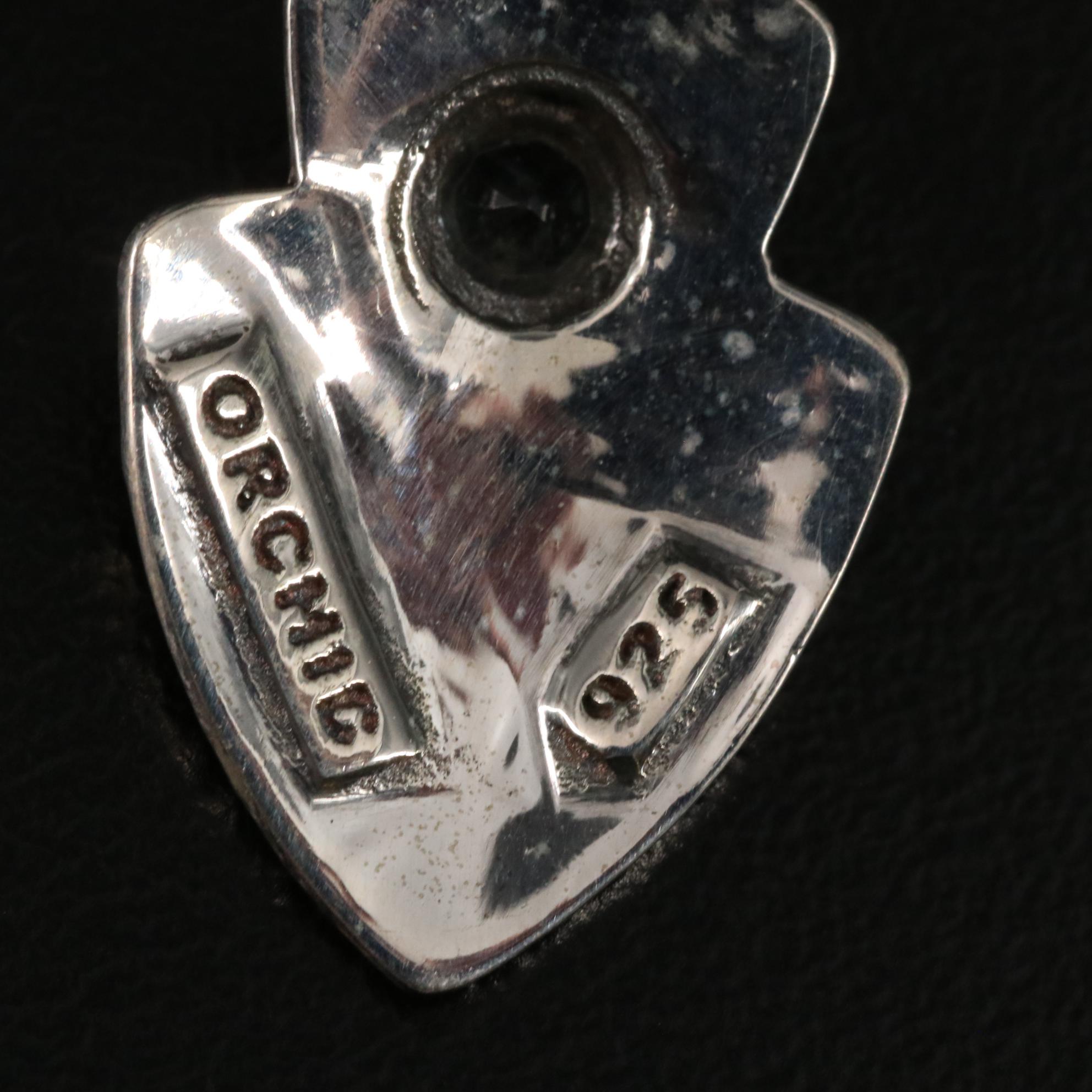 Sterling Blue Topaz Dangle Earrings