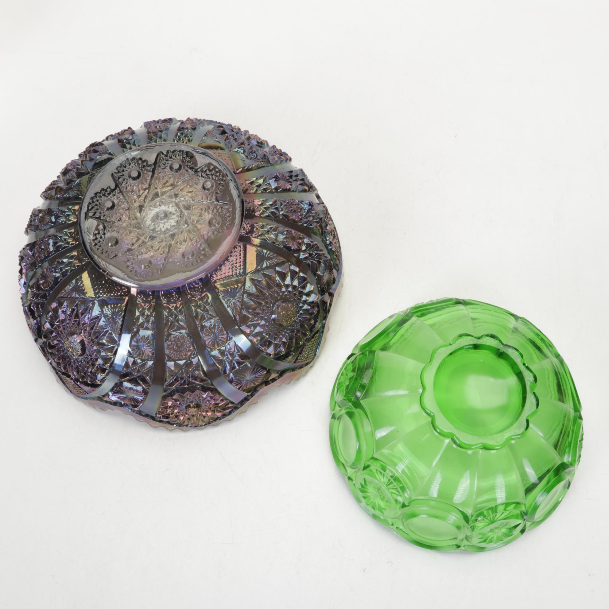 Fenton, Fostoria, Other Hobnail, Carnival, Opalescent, Amberina and Milk Glass