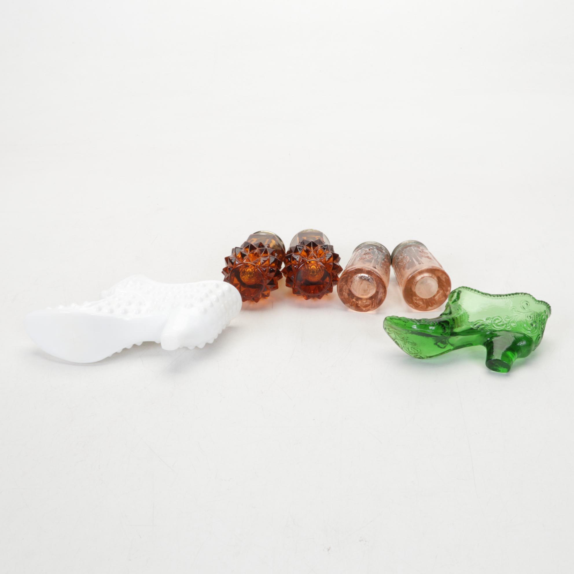 Fenton, Fostoria, Other Hobnail, Carnival, Opalescent, Amberina and Milk Glass