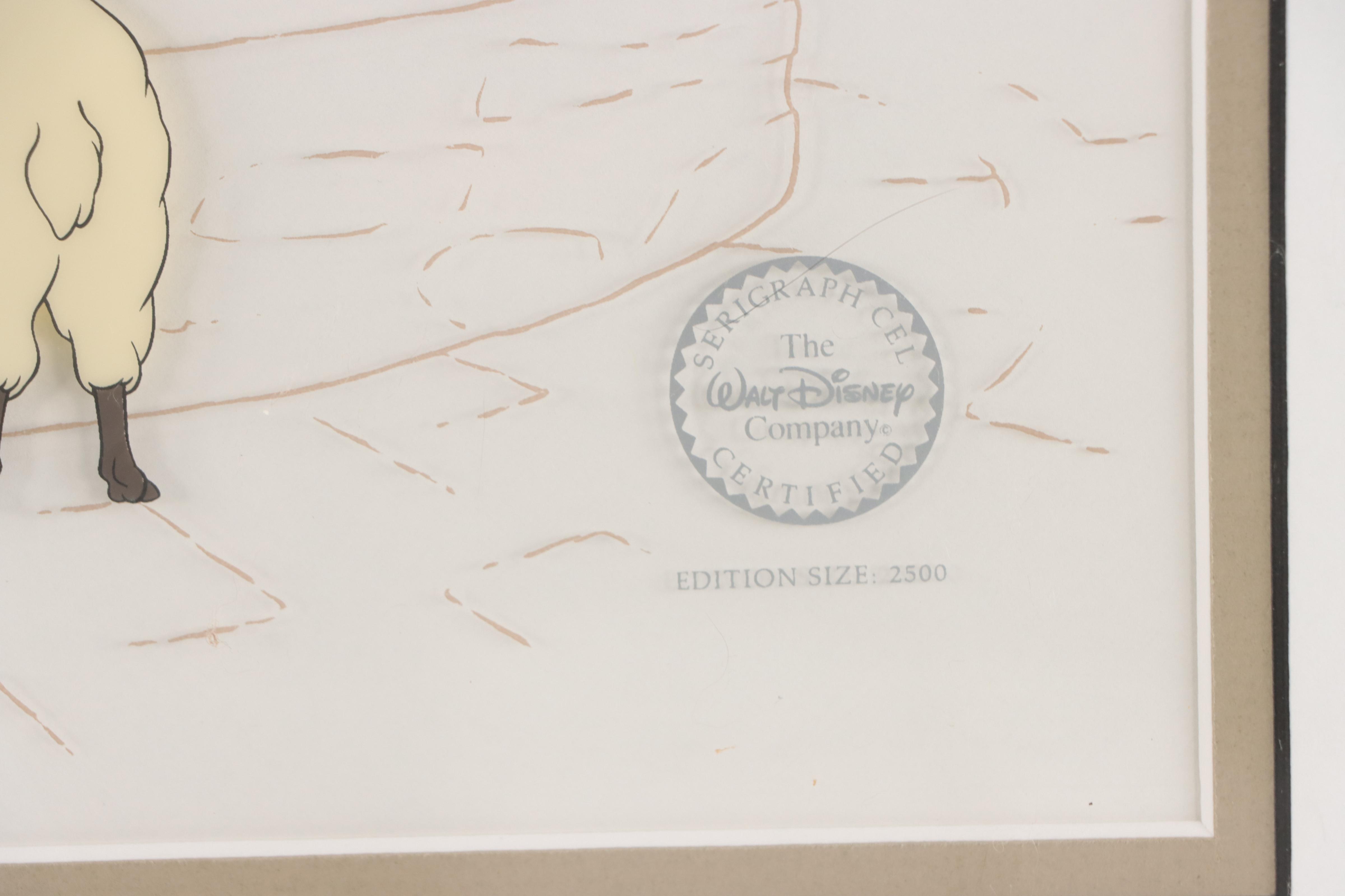 Disney Sericel "Beauty and the Beast," 1992