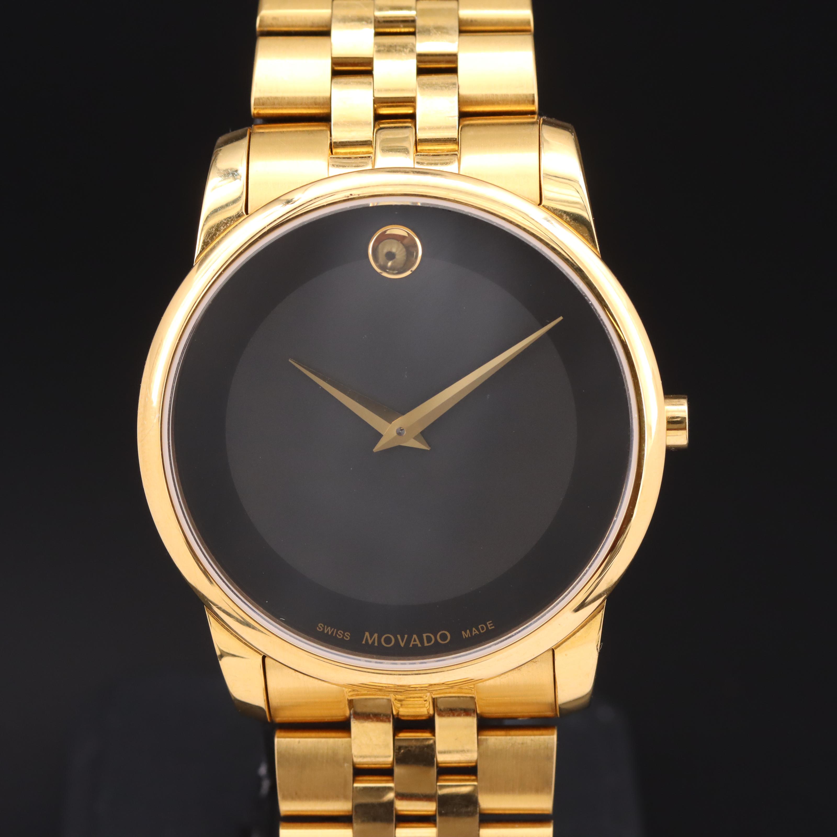 Movado Museum Stainless Steel Watch