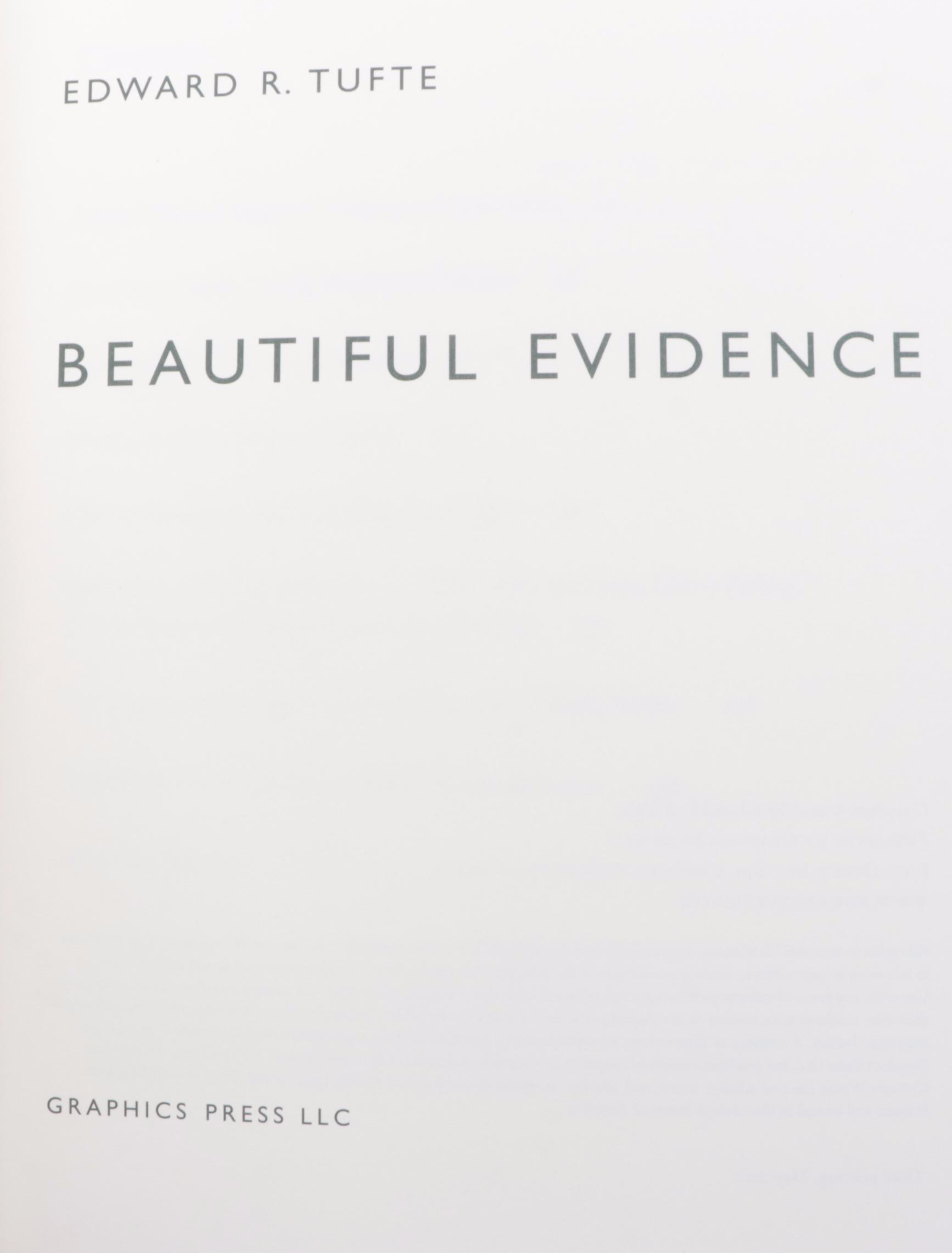 "The Visual Display of Quantitative Information" and More by Edward R. Tufte