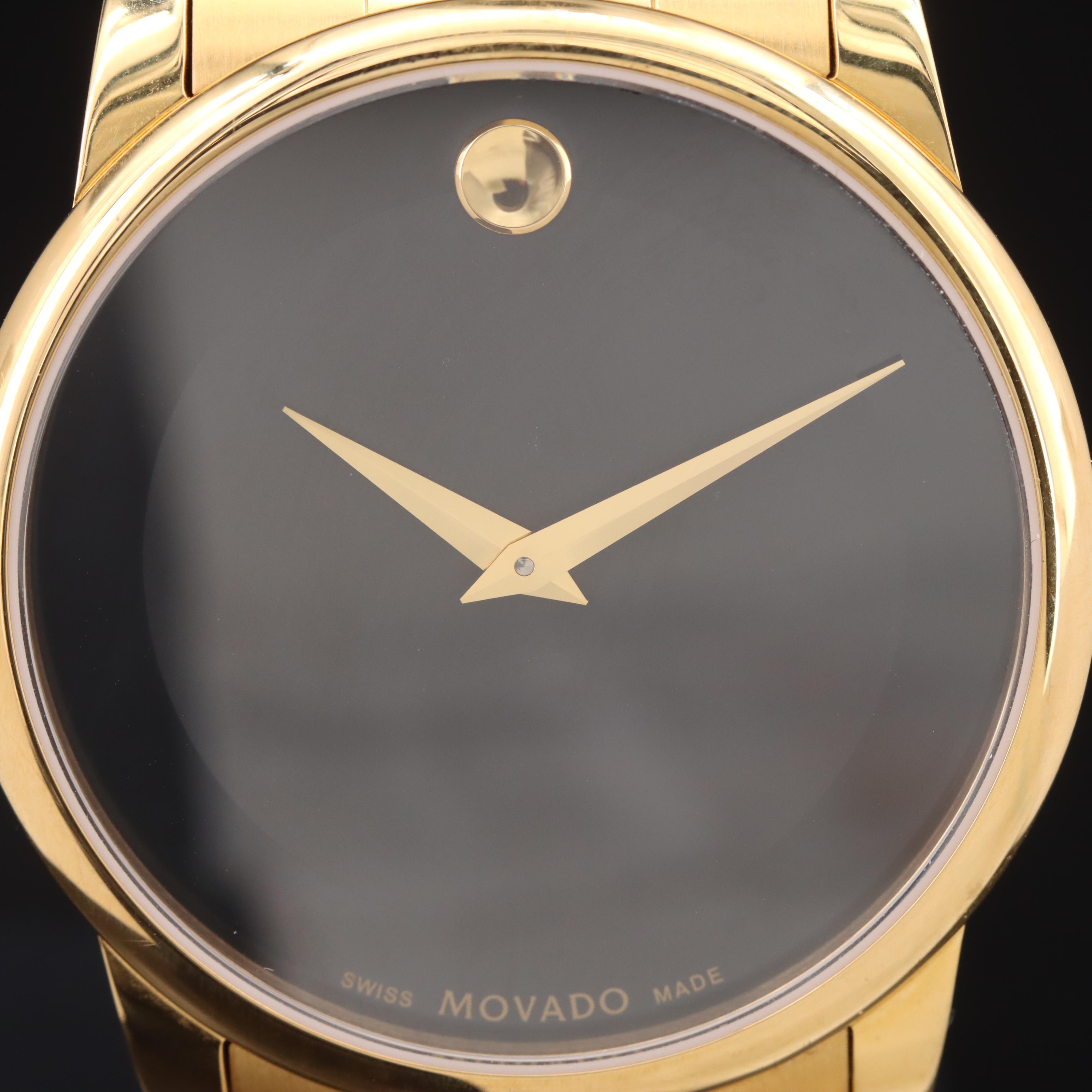 Movado Museum Stainless Steel Watch