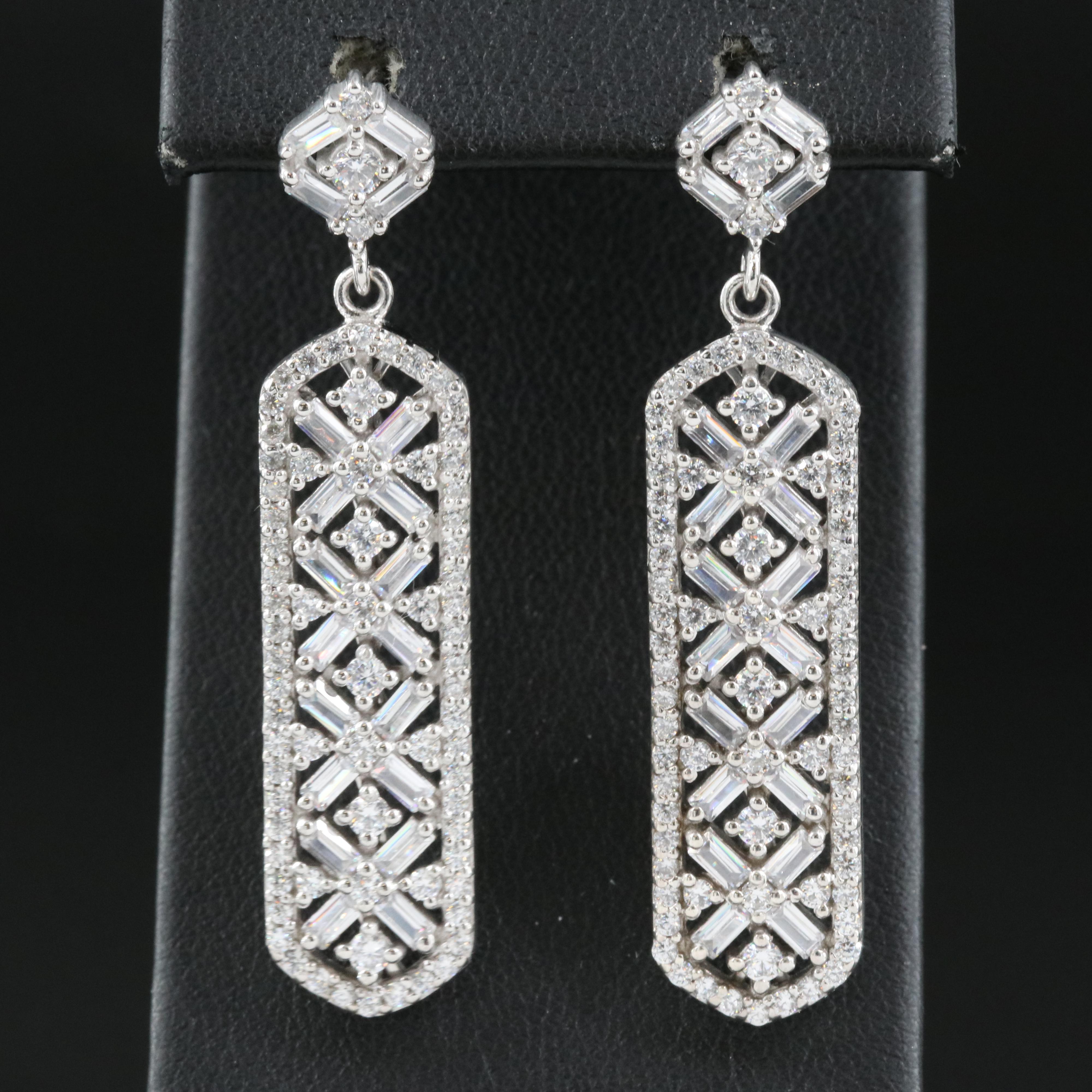 Sterling Cubic Zirconia Earrings
