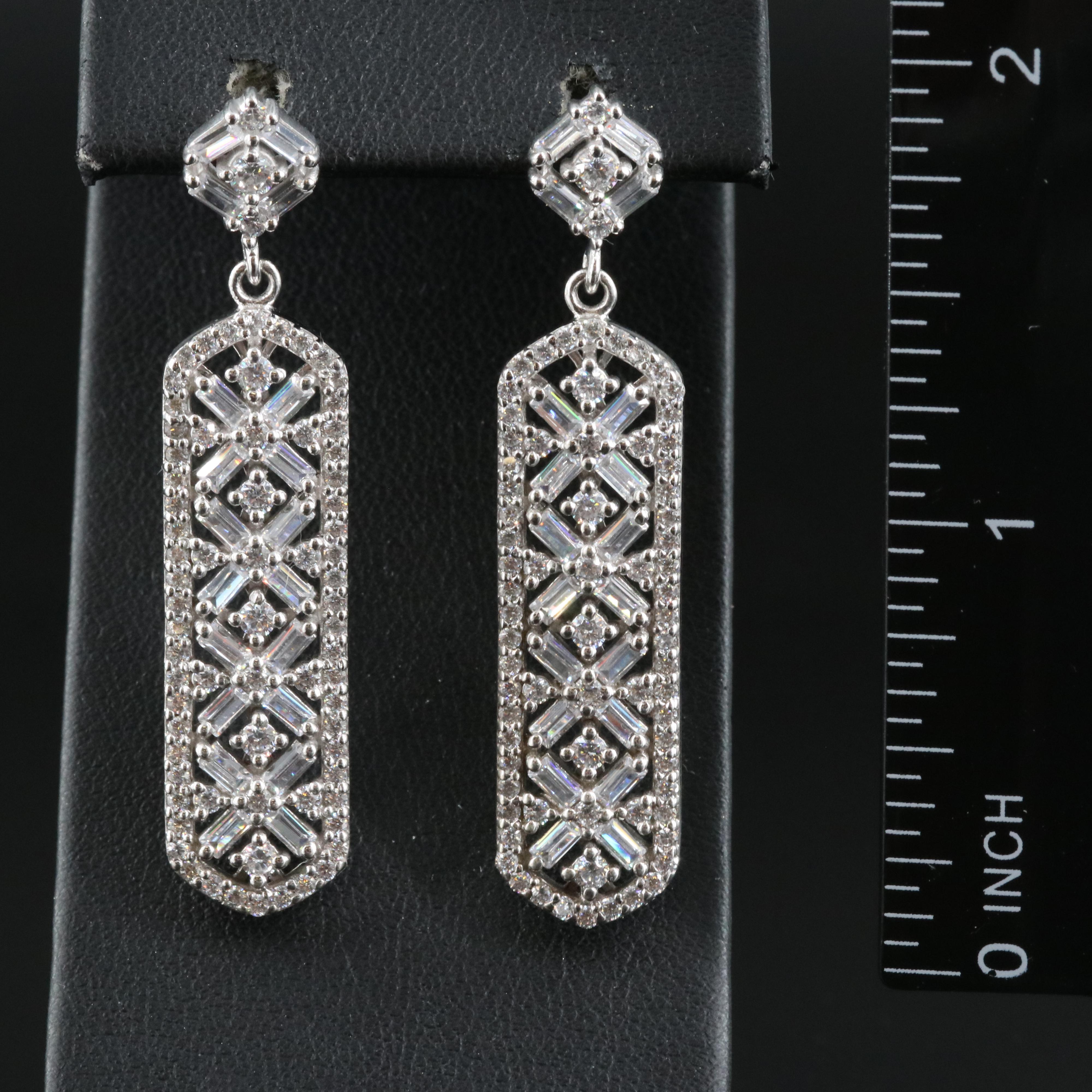 Sterling Cubic Zirconia Earrings