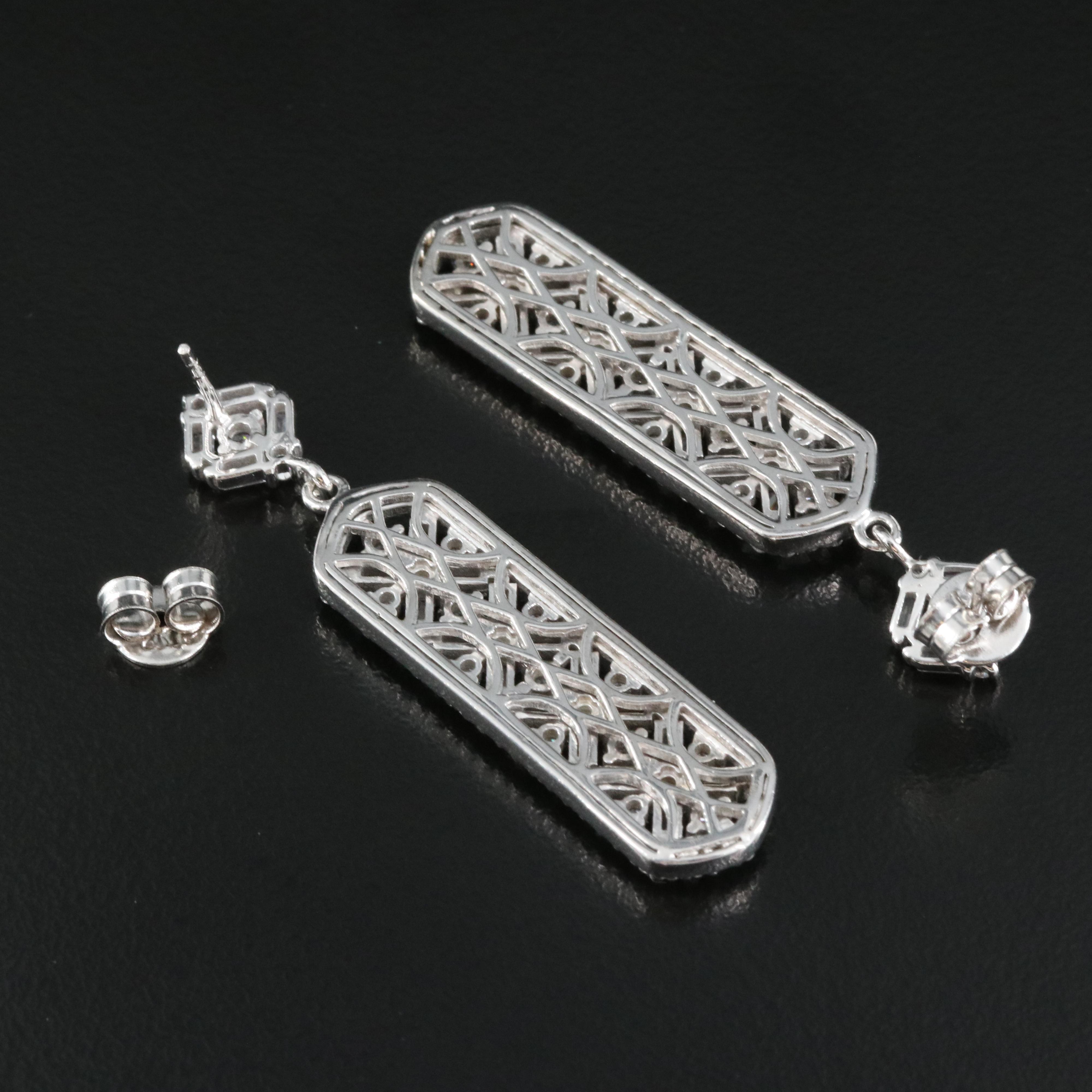 Sterling Cubic Zirconia Earrings