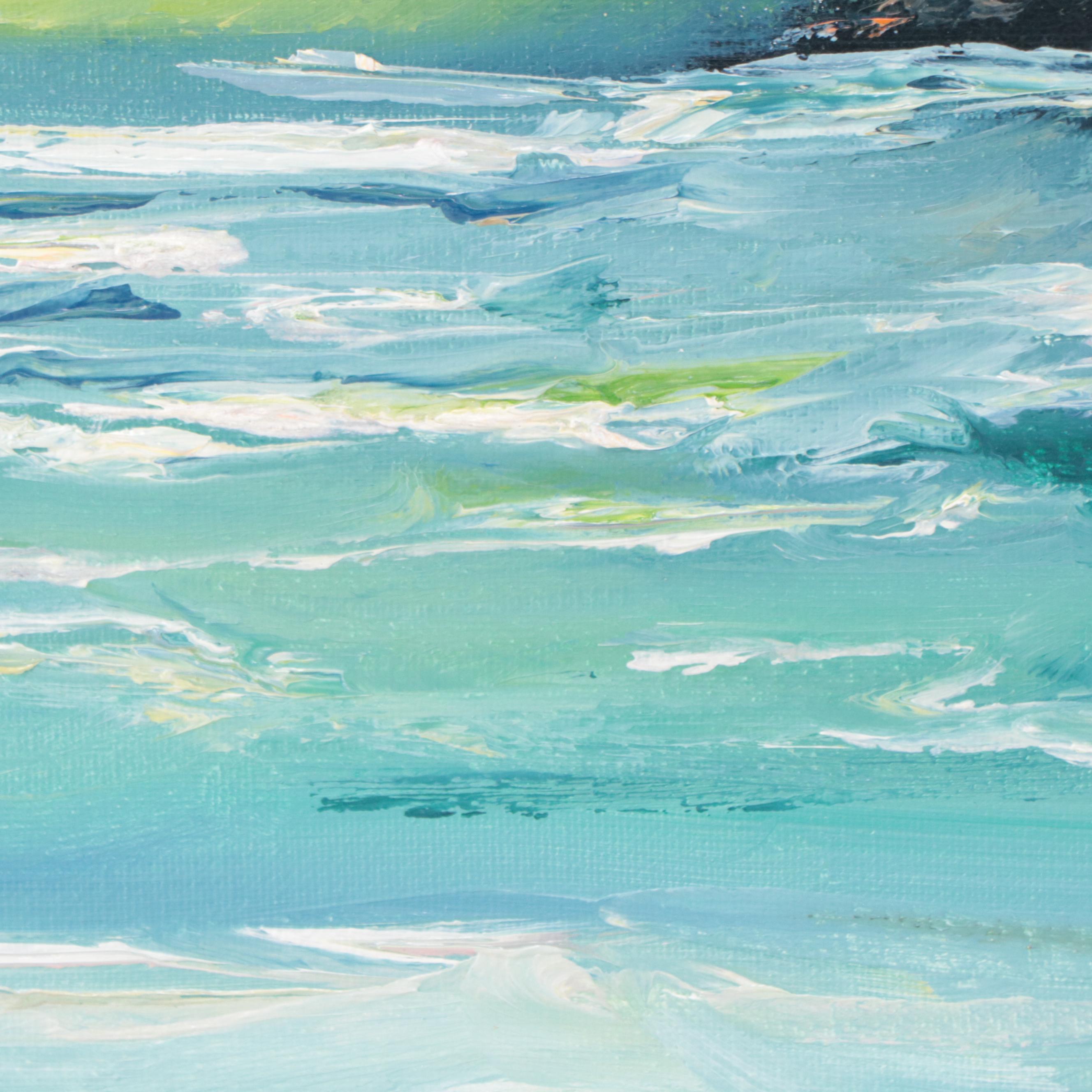 José M. Lima Seascape Oil Painting, 2023