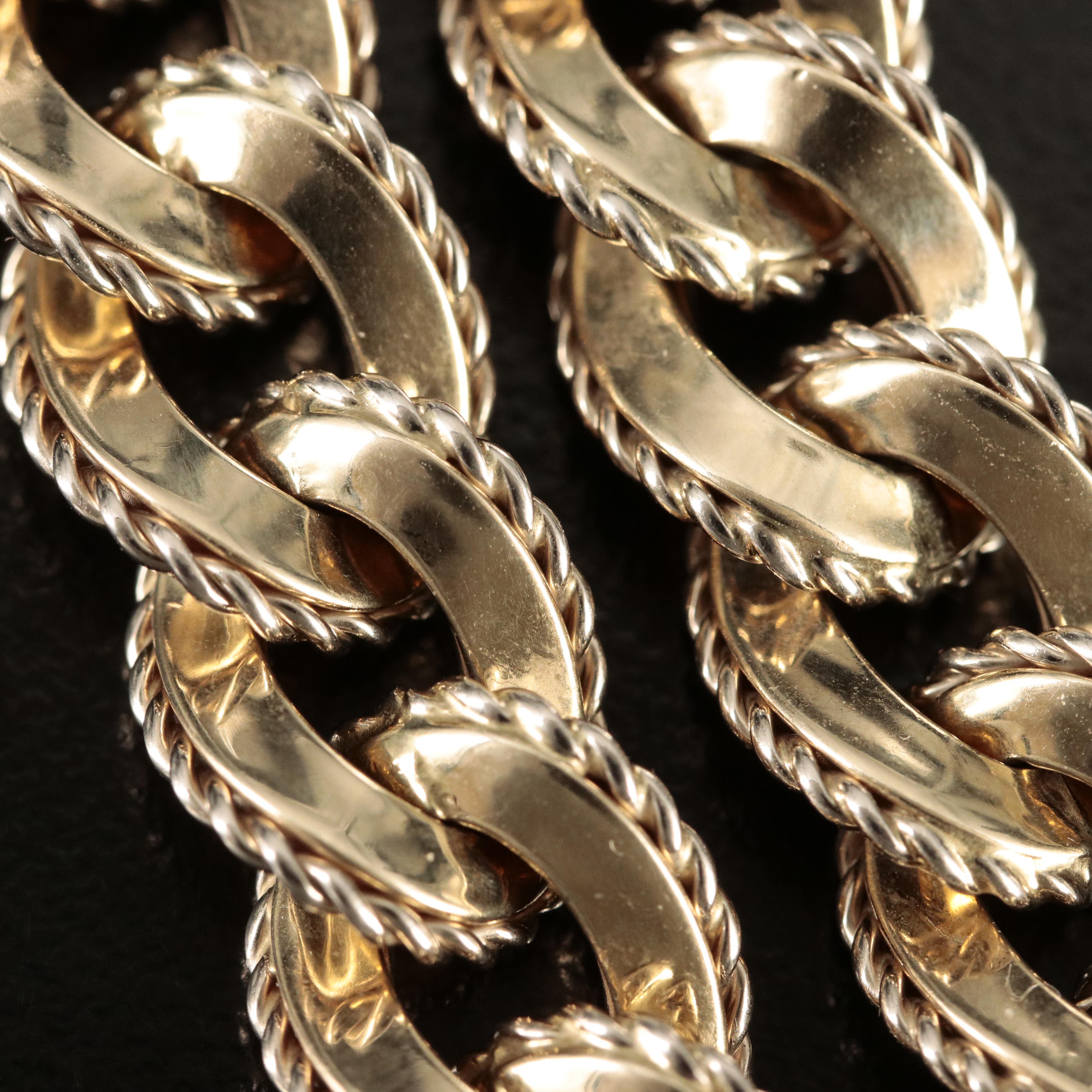 Italian 14K Curb Link Bracelet