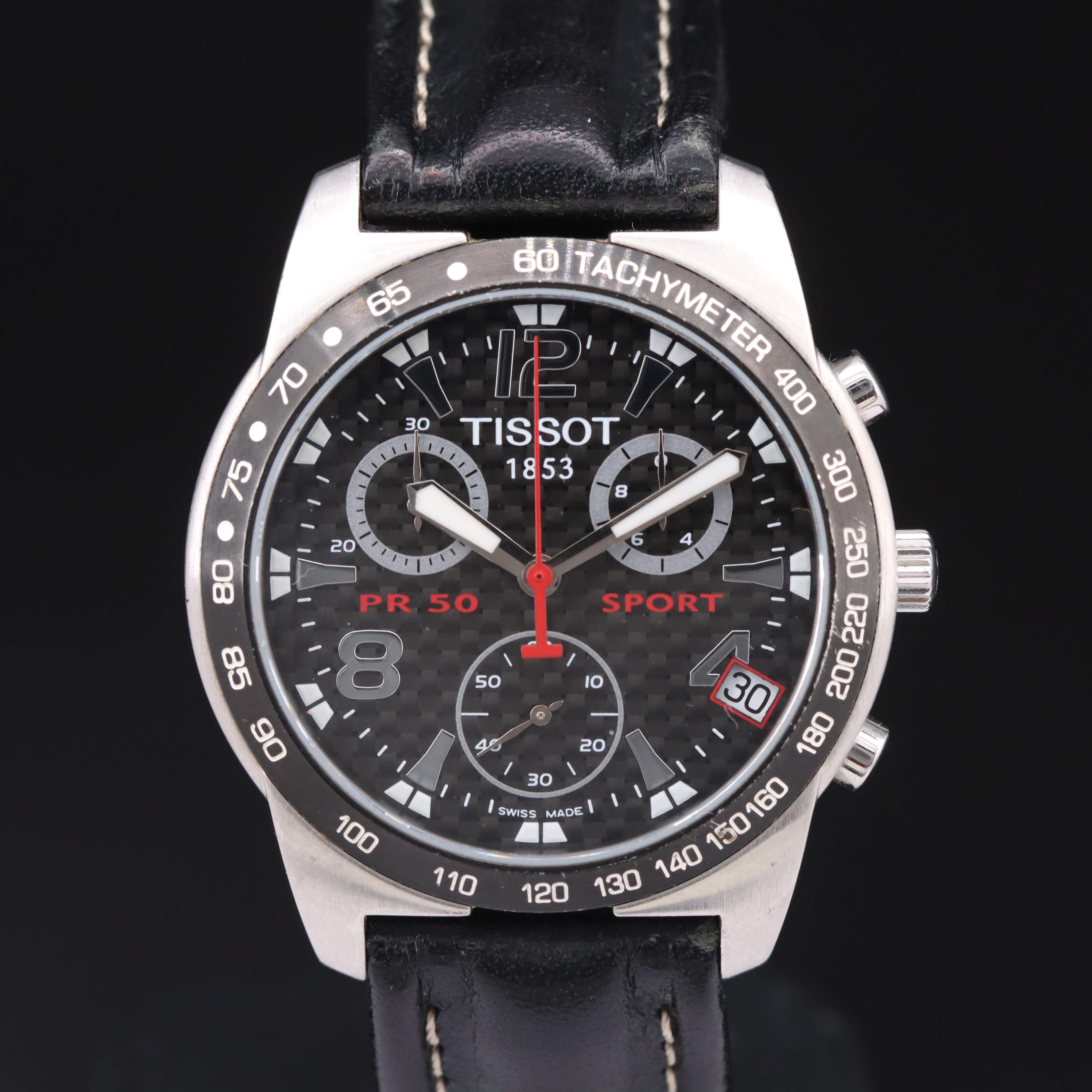 Tissot PR 50 Quartz Sport Chronometer Watch