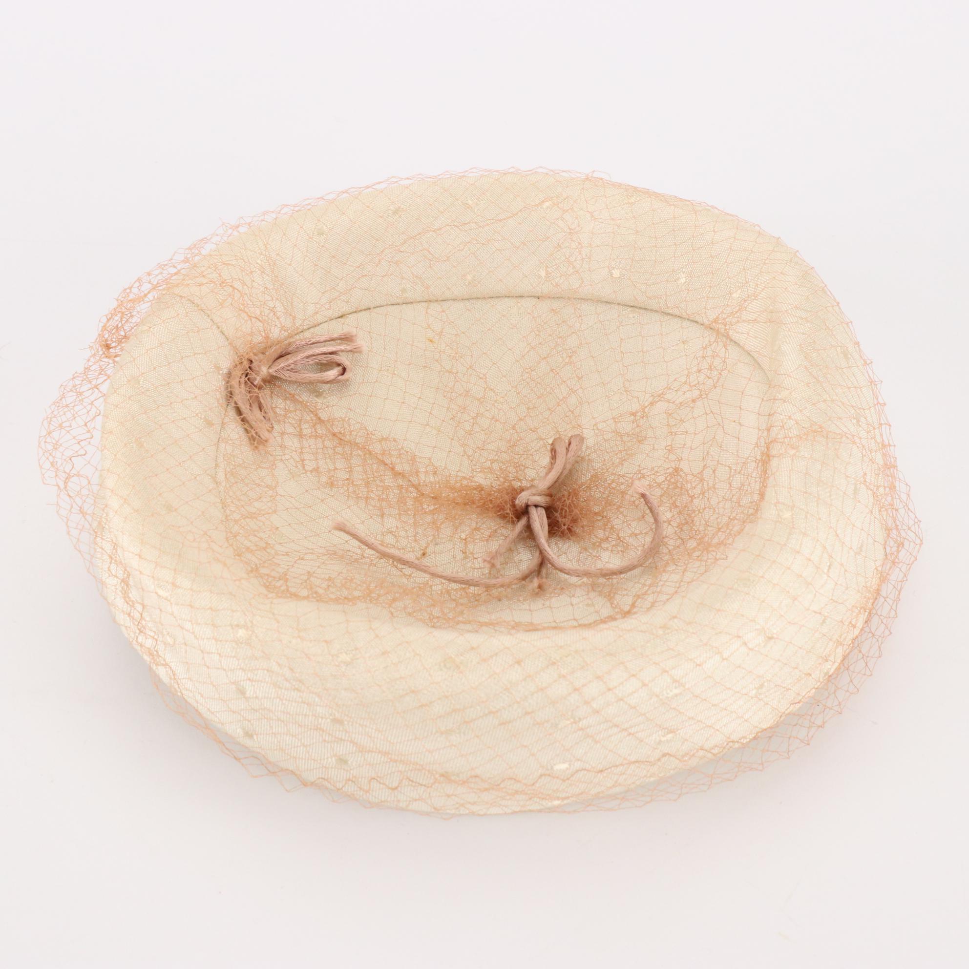 Therese Ahrens, Amy New York, and More Half Hats with Pillbox Hat and Box