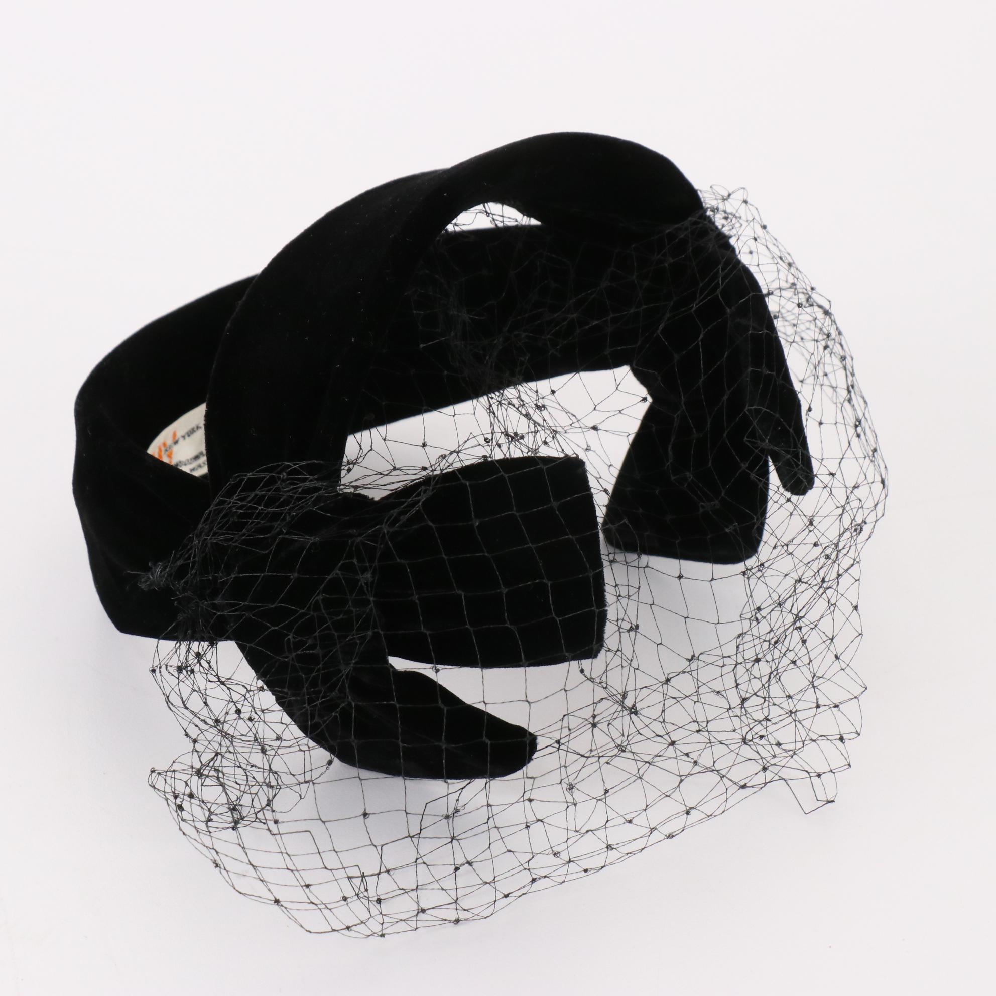 Therese Ahrens, Amy New York, and More Half Hats with Pillbox Hat and Box