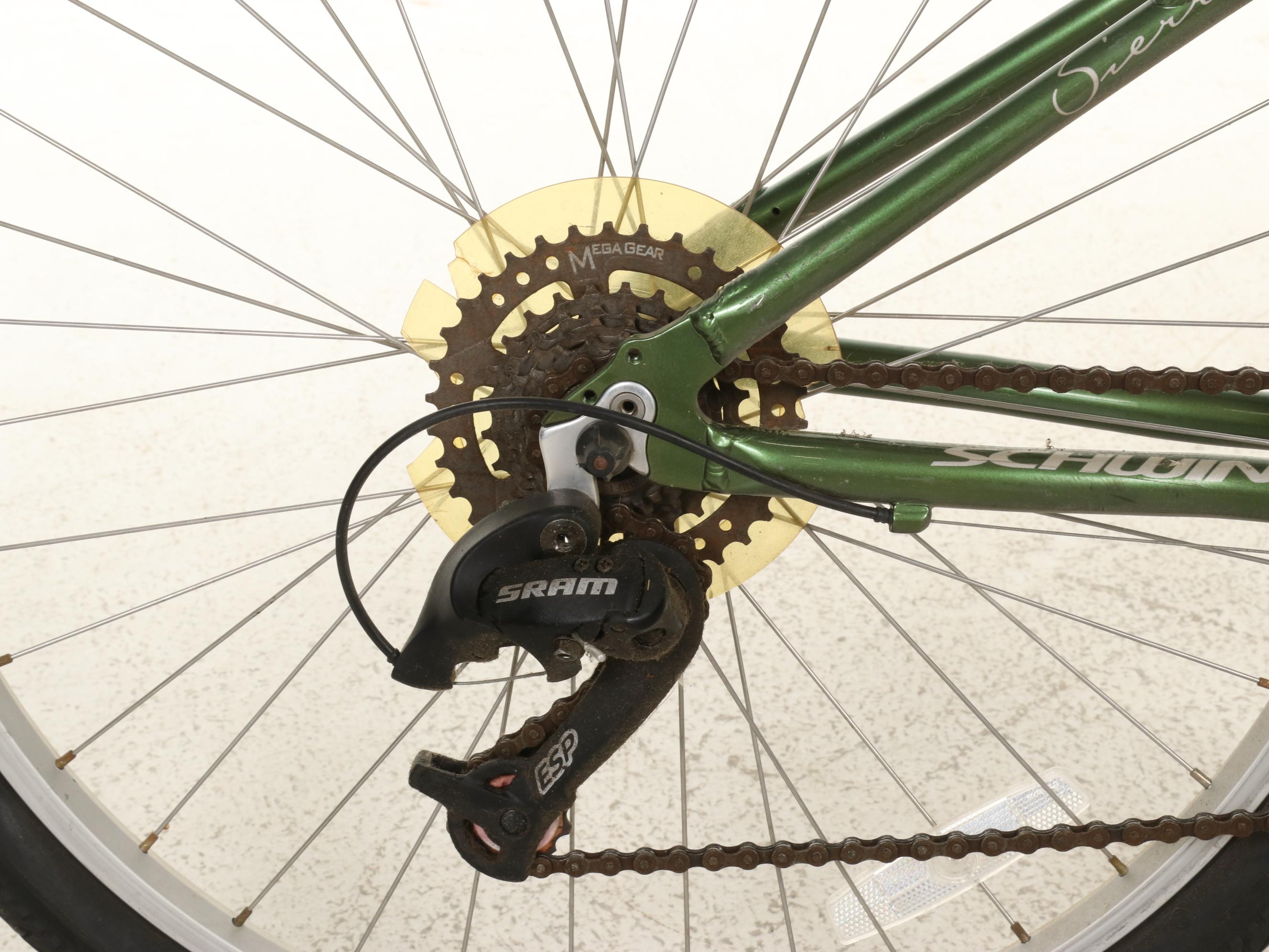 Schwinn Sierra Green Aluminum Frame Hybrid Bicycle