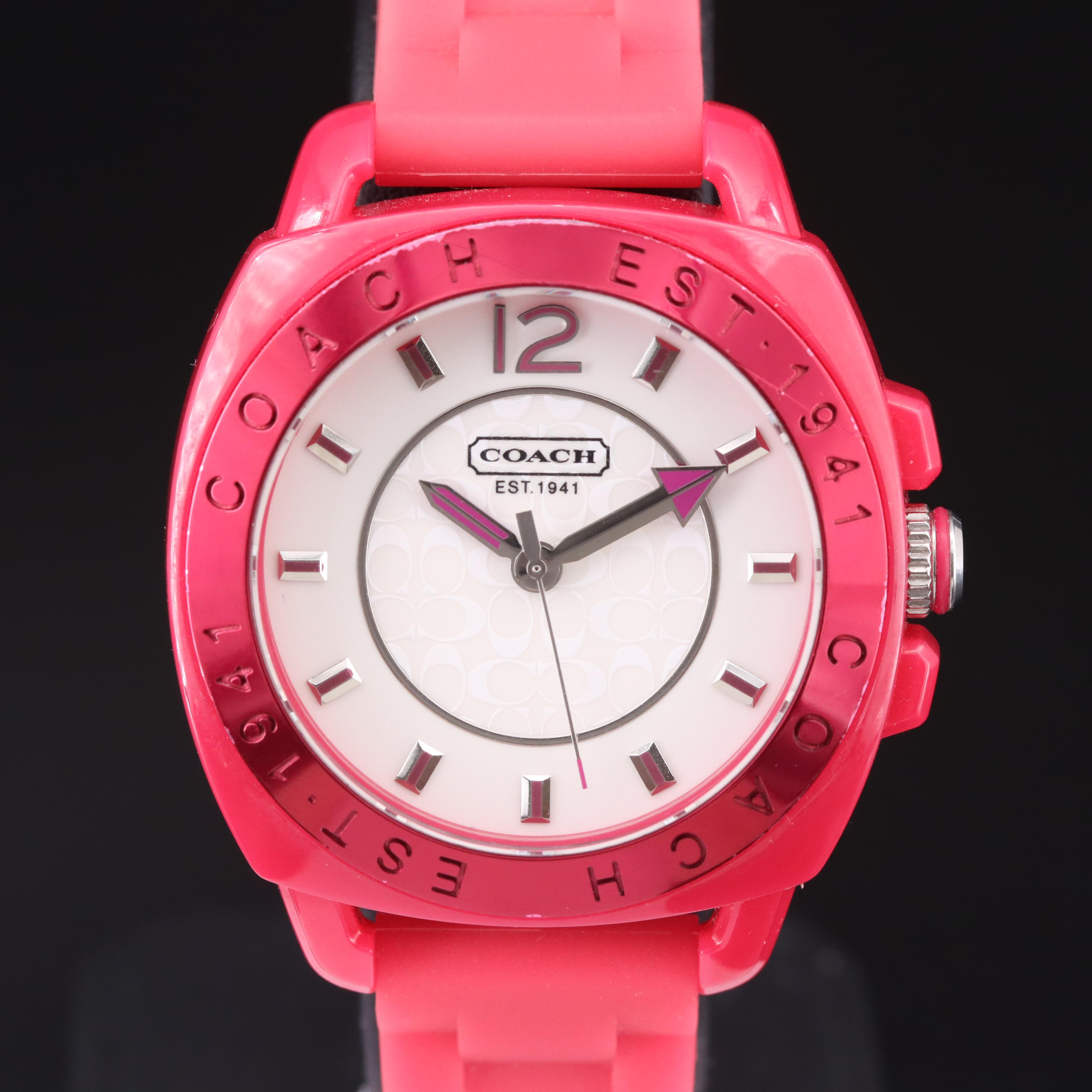 Coach Pink Quartz Watch