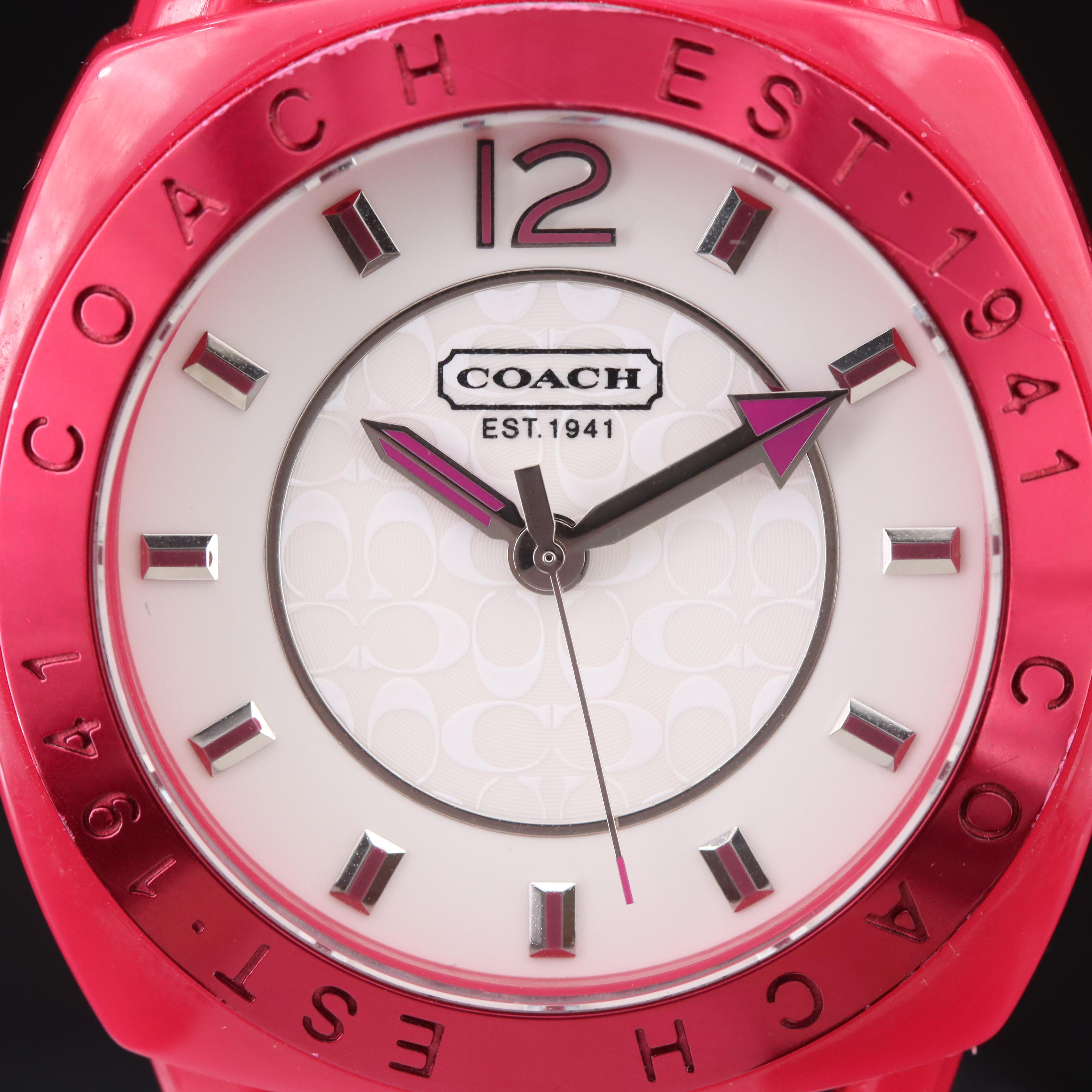 Coach Pink Quartz Watch