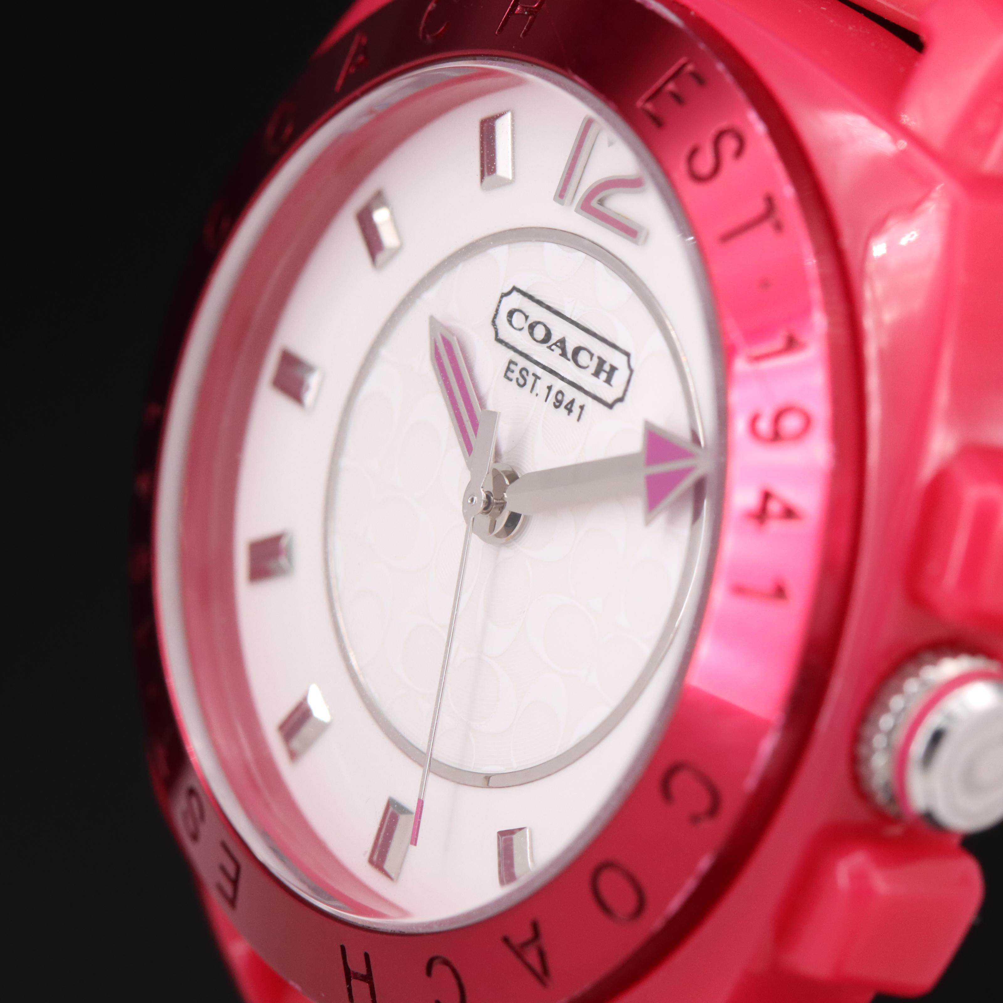 Coach Pink Quartz Watch