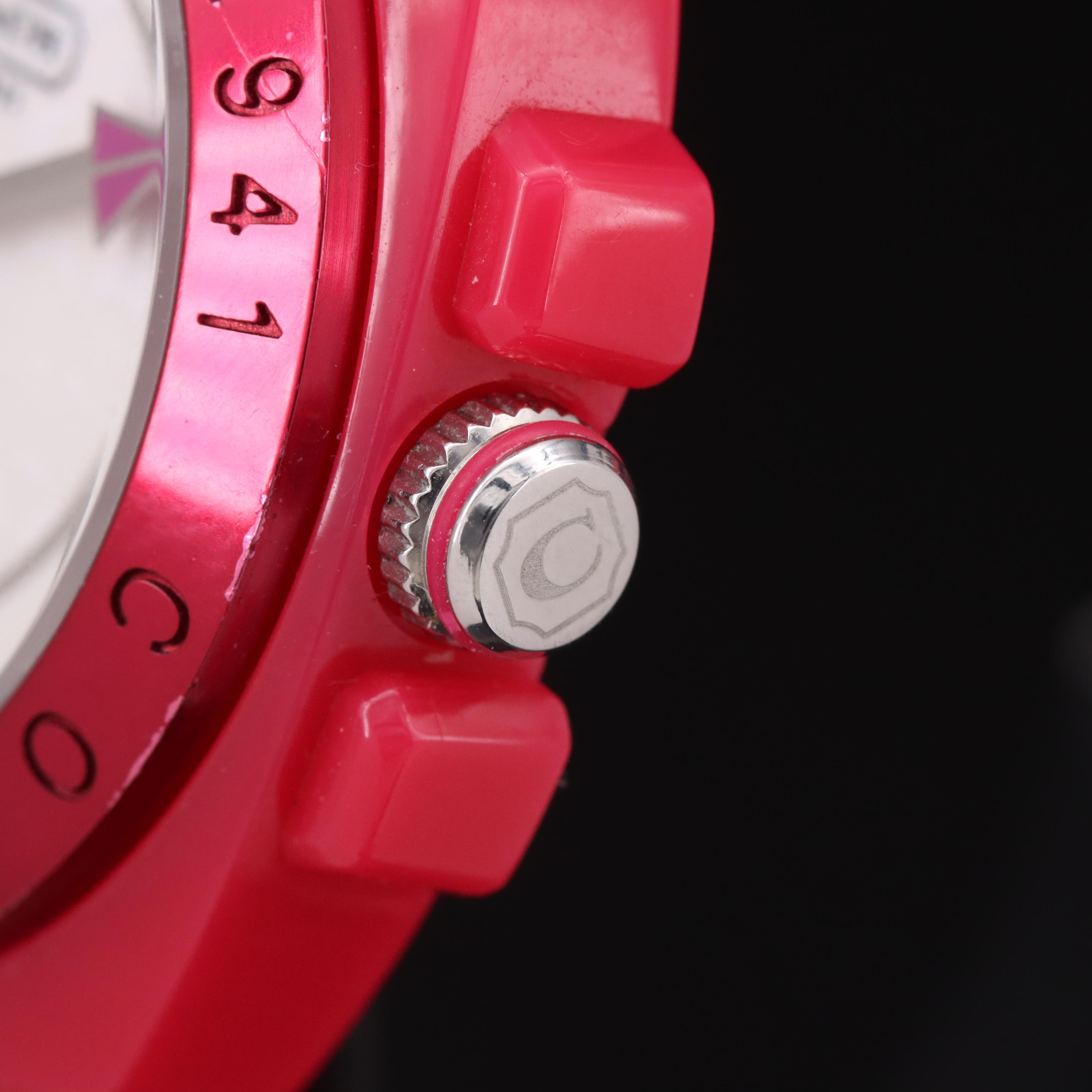 Coach Pink Quartz Watch