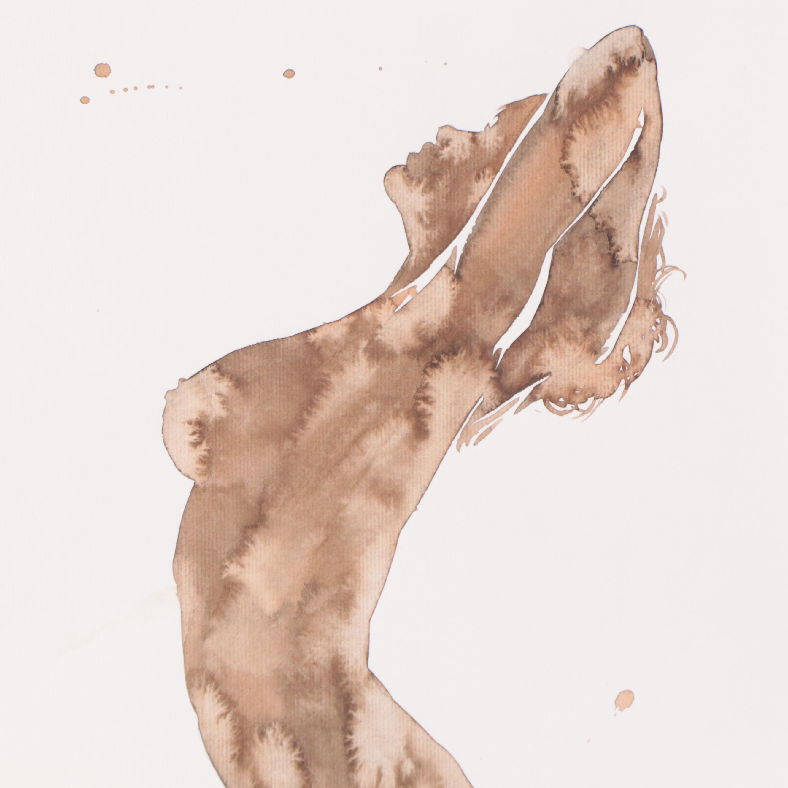 Anastasija Serdnova Figural Watercolor Painting, 2022