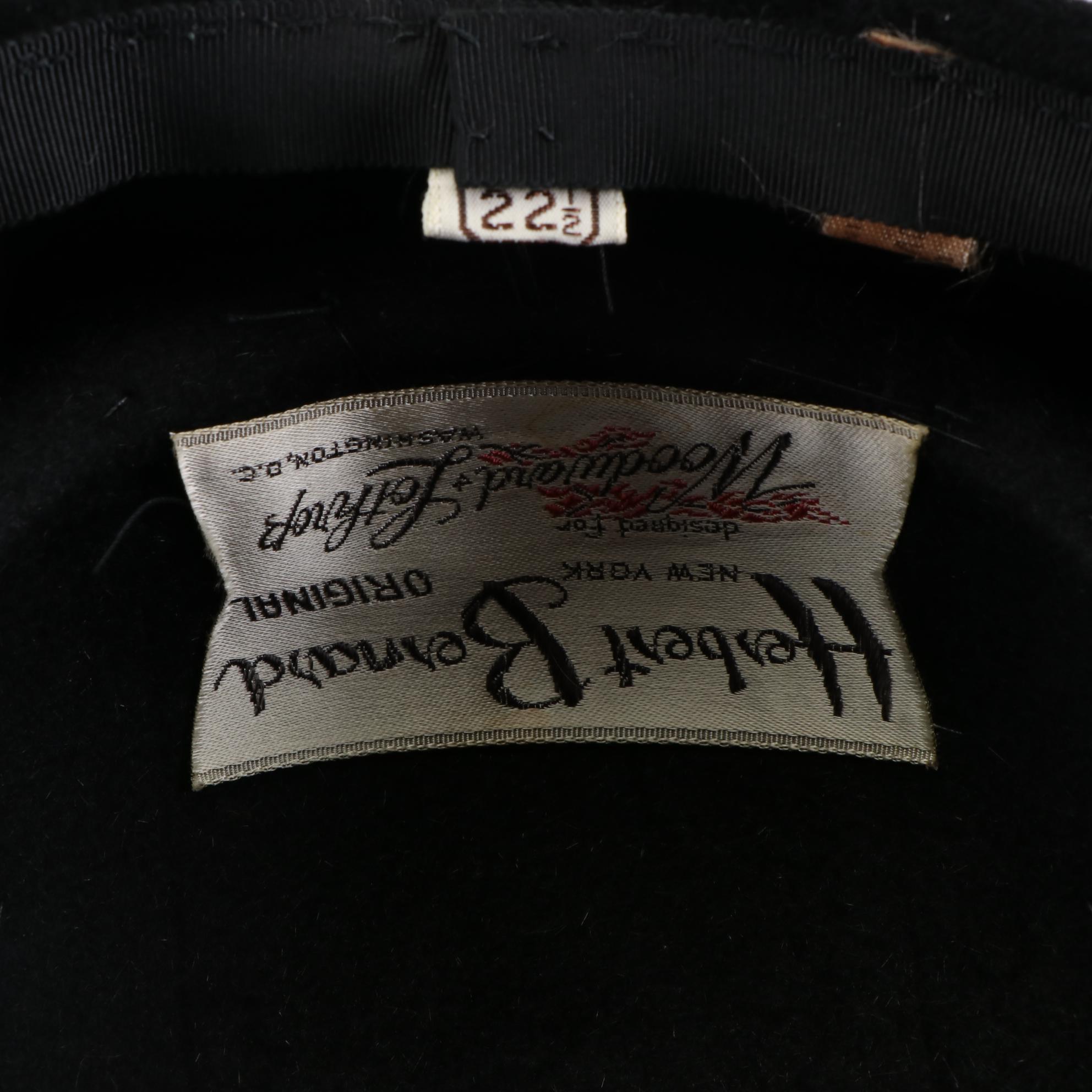 Trebor, Saks Fifth Avenue, and Other Felted Hats