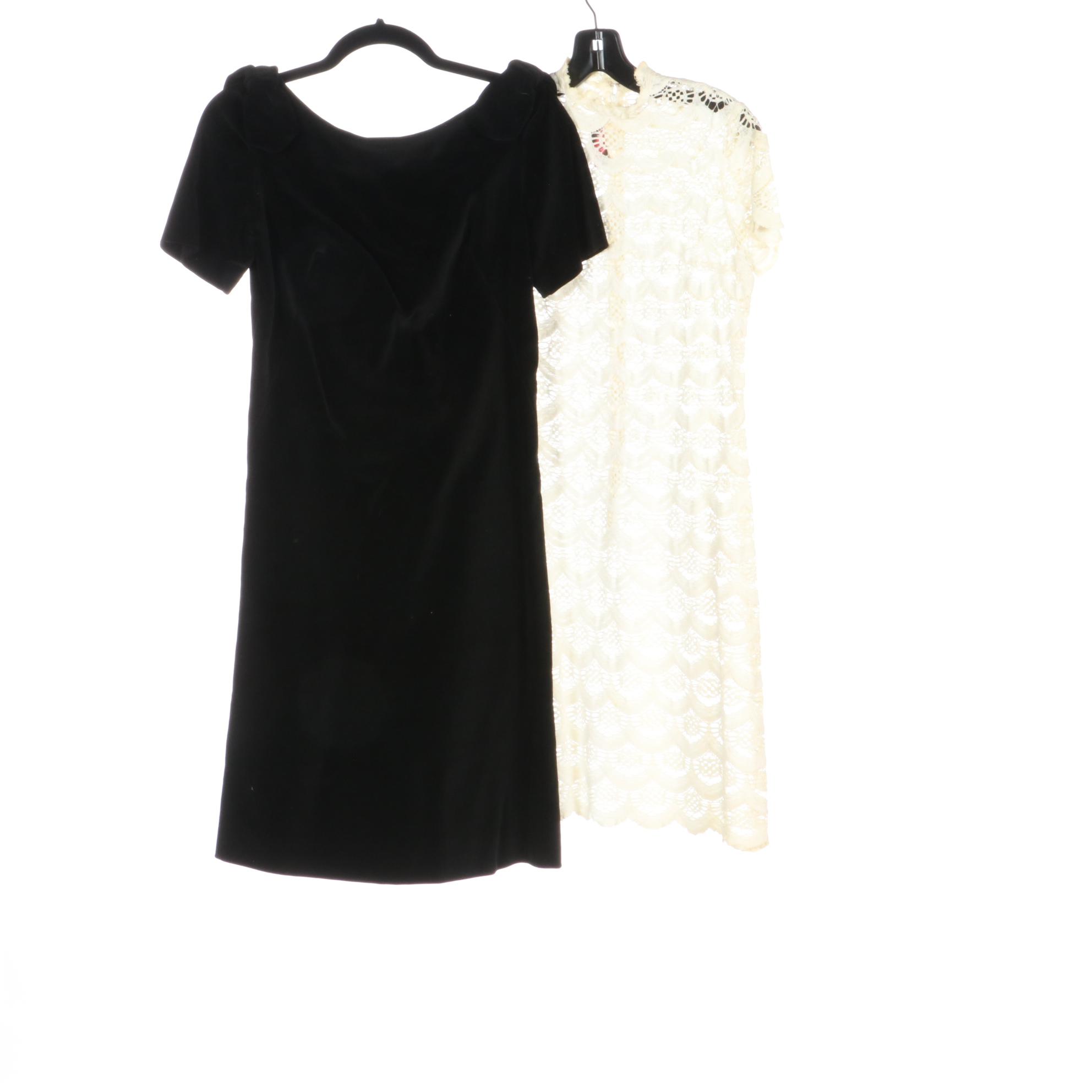 Misses and Women's Dresses Including David Crystal Lace Sheath