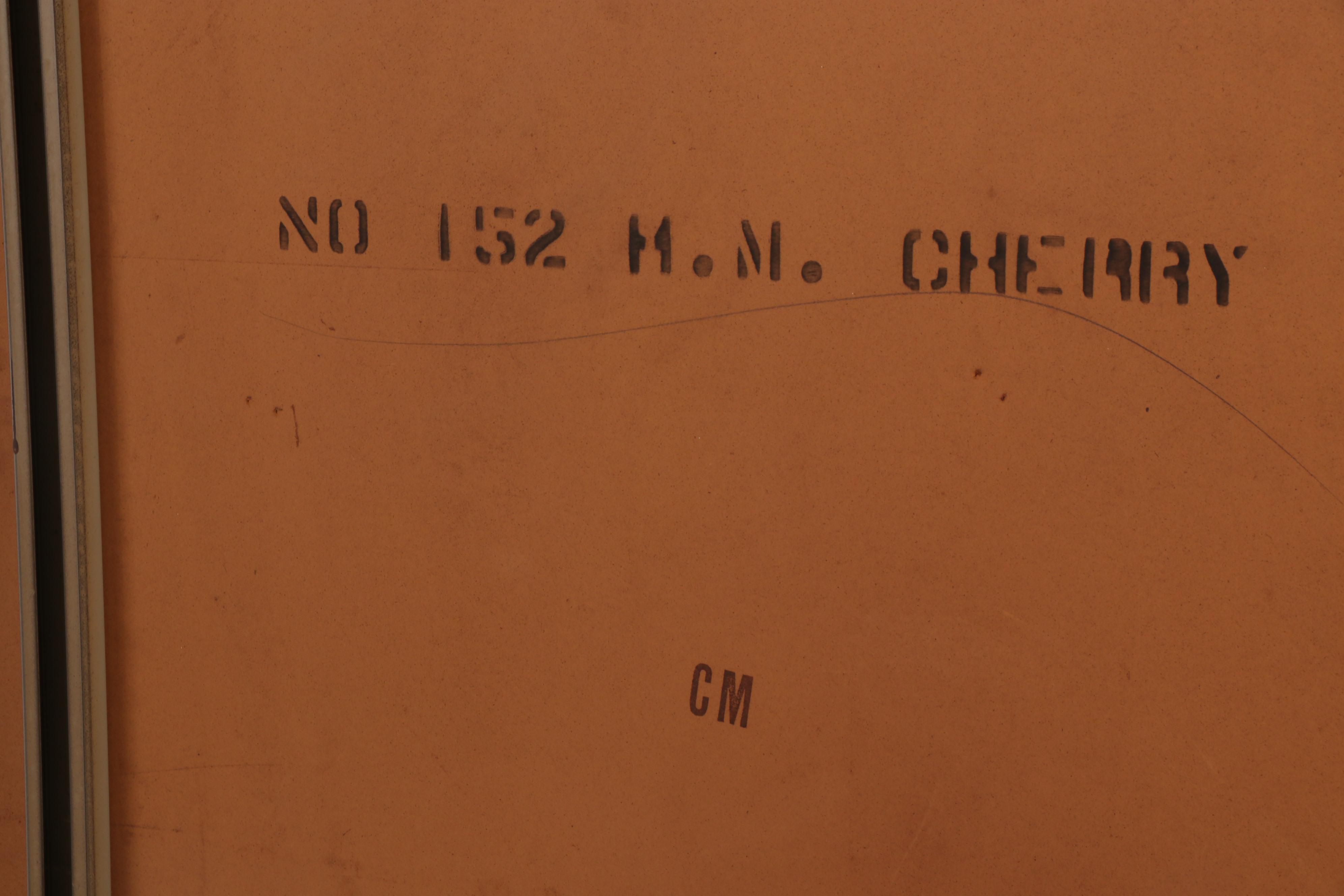 National of Mt. Airy Directoire Style Cherrywood Nine-Drawer Dresser