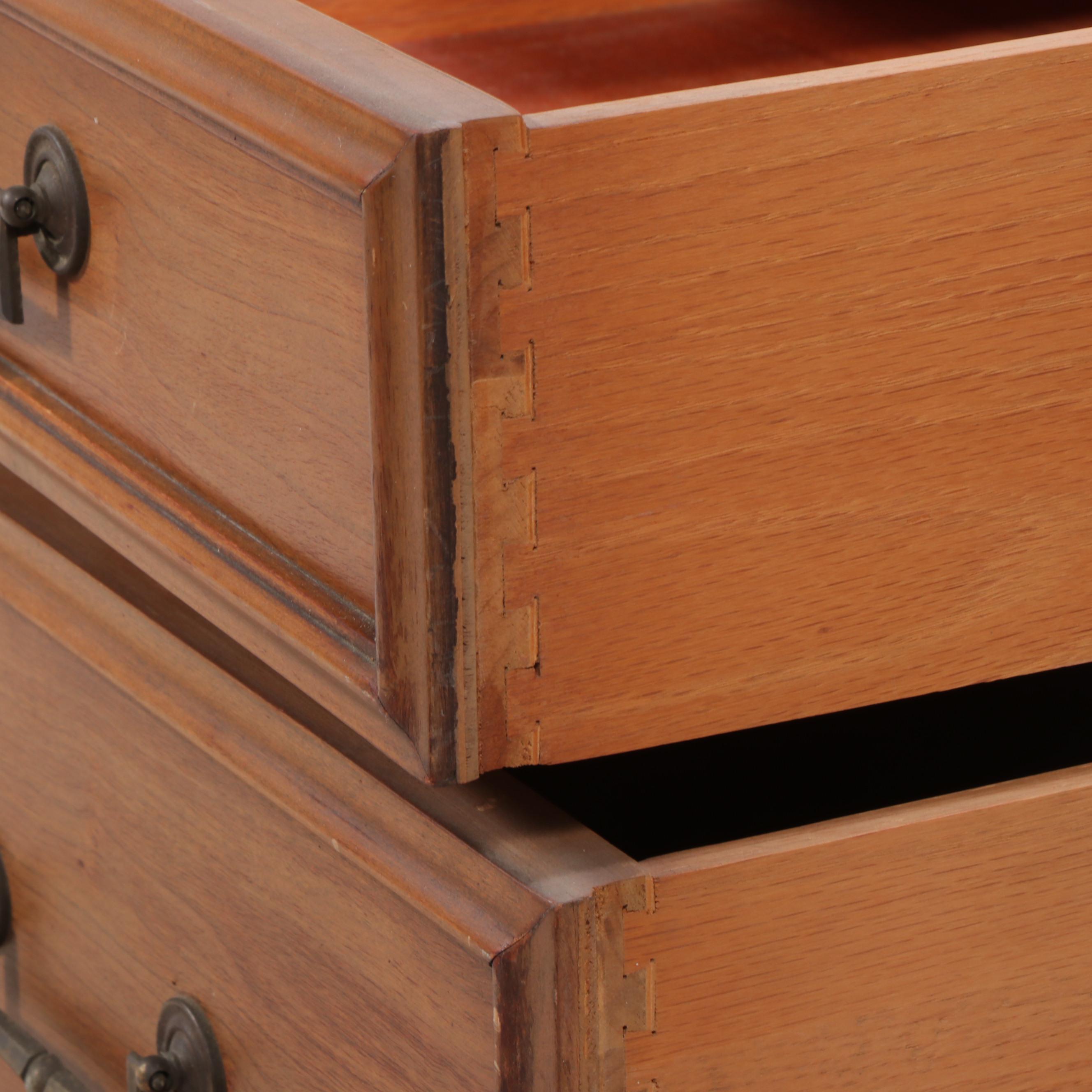 National of Mt. Airy Directoire Style Cherrywood Nine-Drawer Dresser