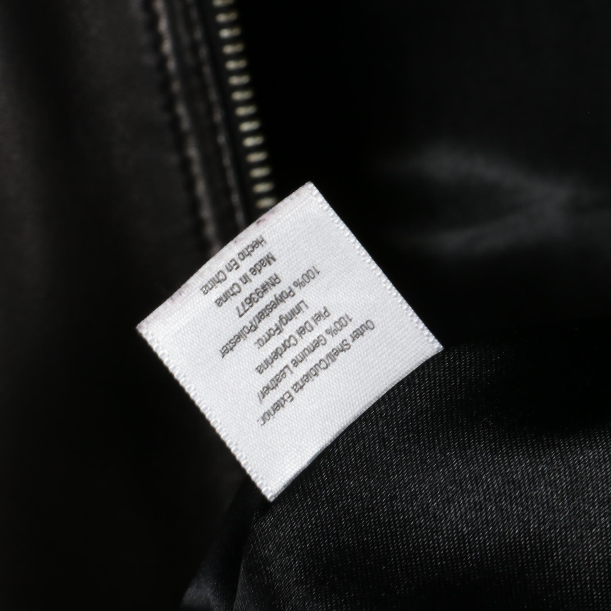 A.N.A. A New Approach Leather Jacket