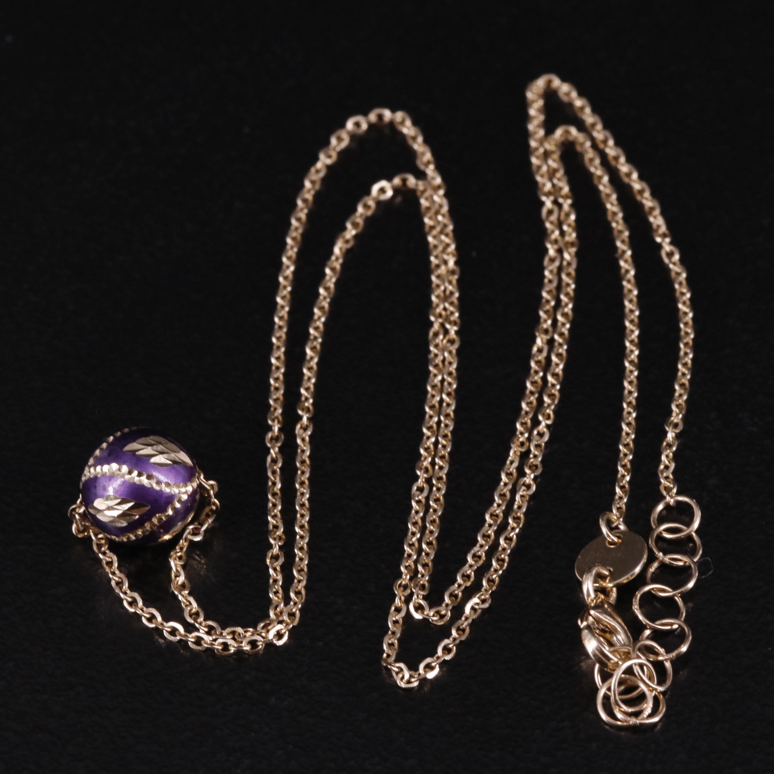 14K Cable Chain Necklace
