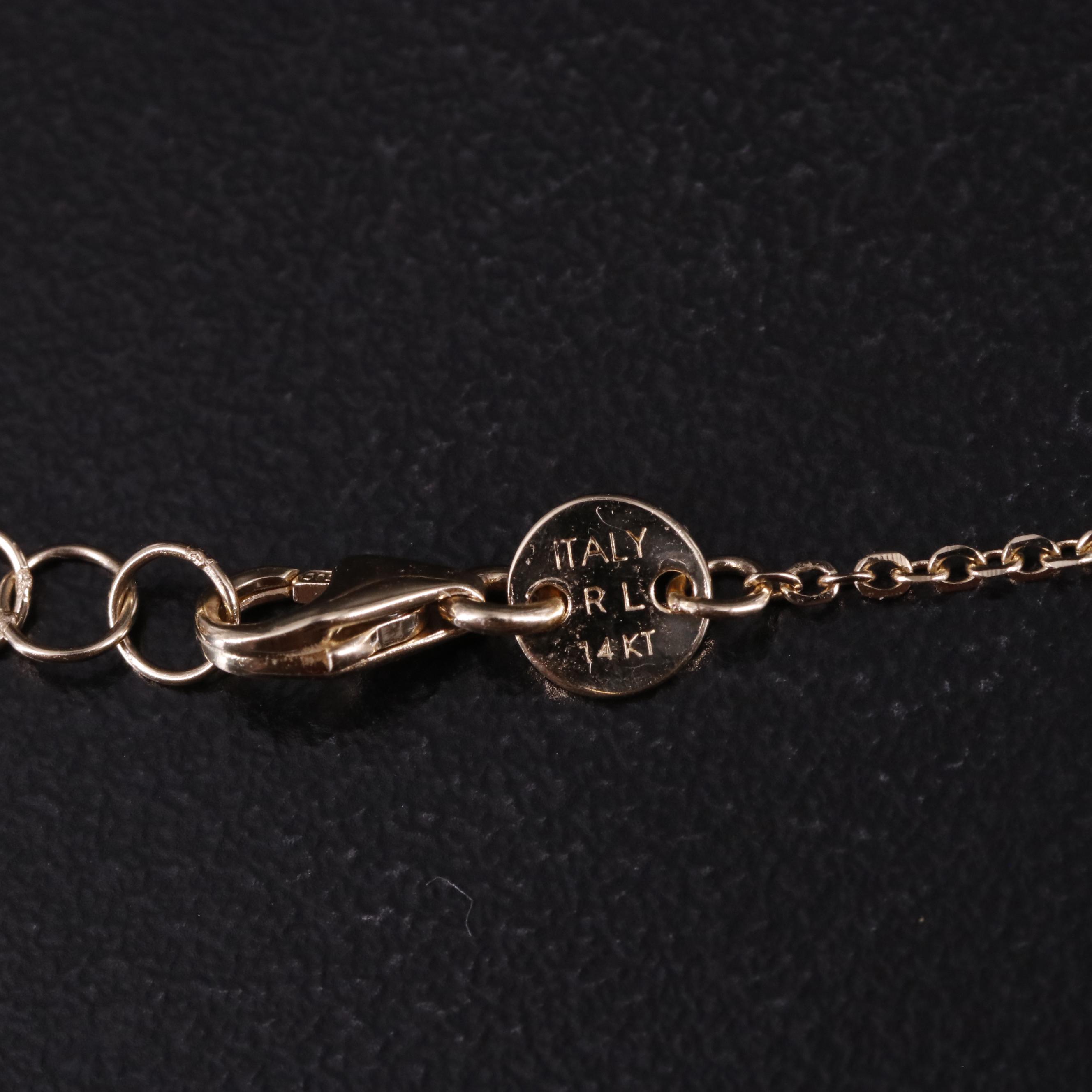 14K Cable Chain Necklace