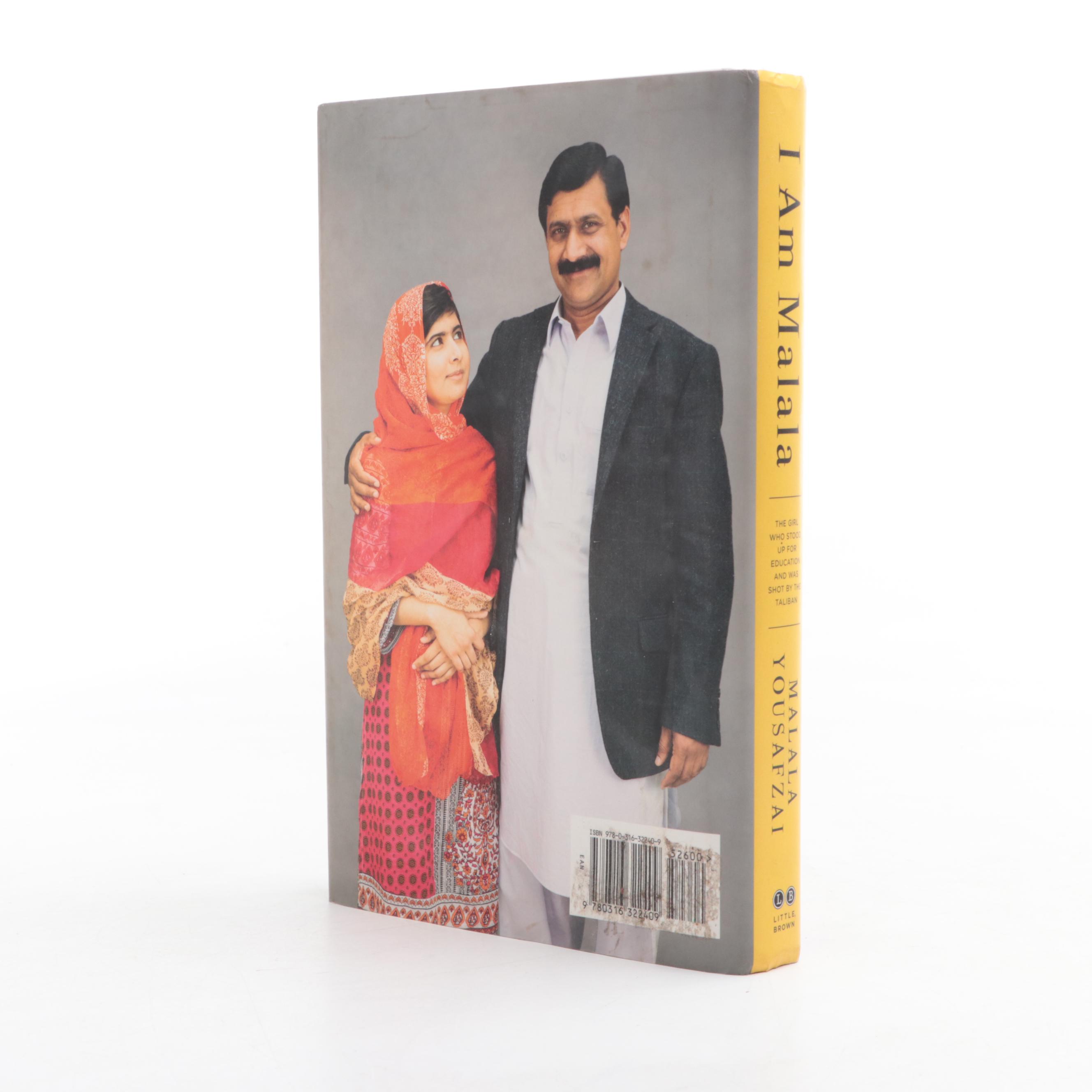 Signed First Edition "I Am Malala" by Malala Yousafzai, 2013