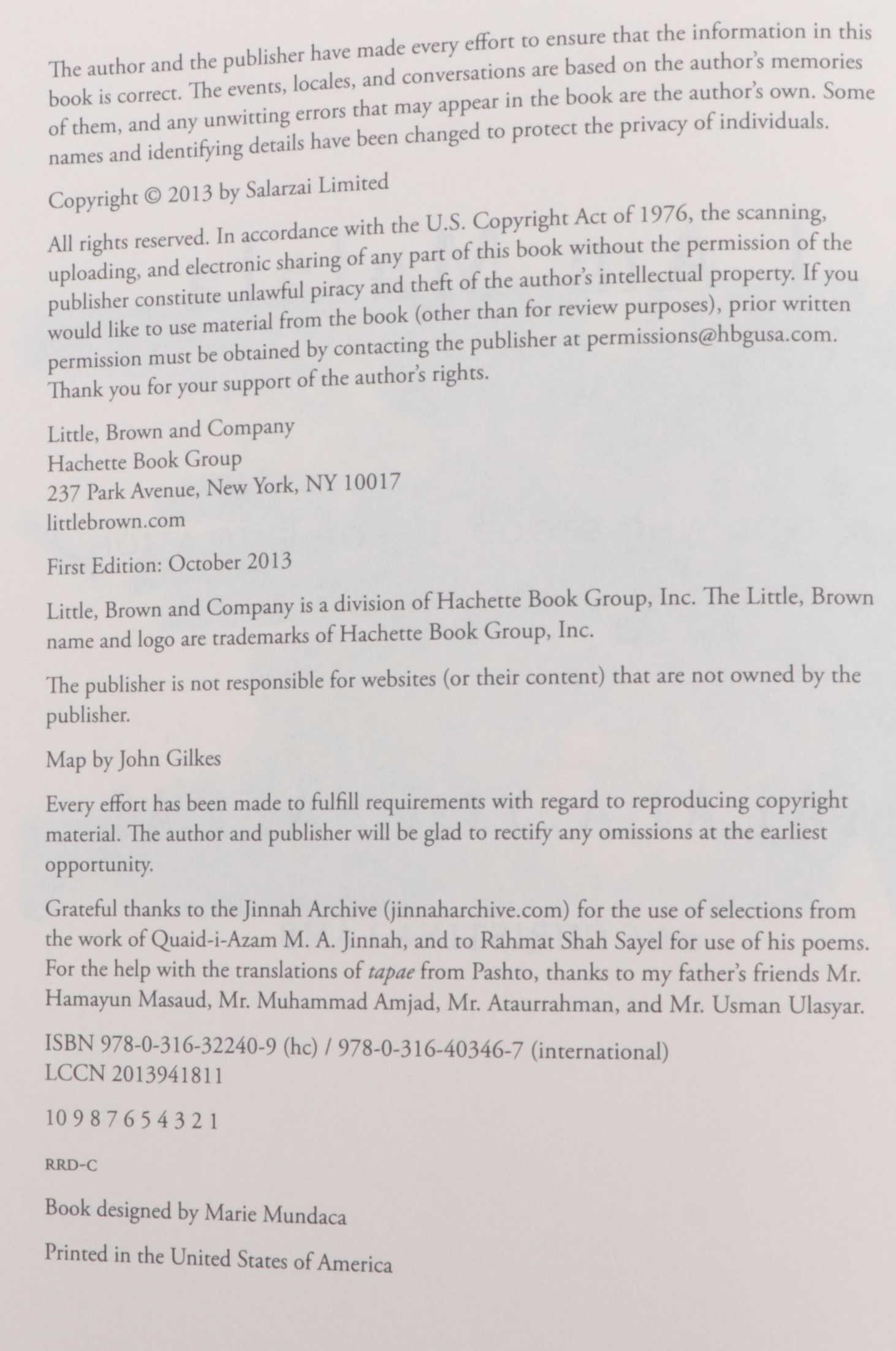 Signed First Edition "I Am Malala" by Malala Yousafzai, 2013
