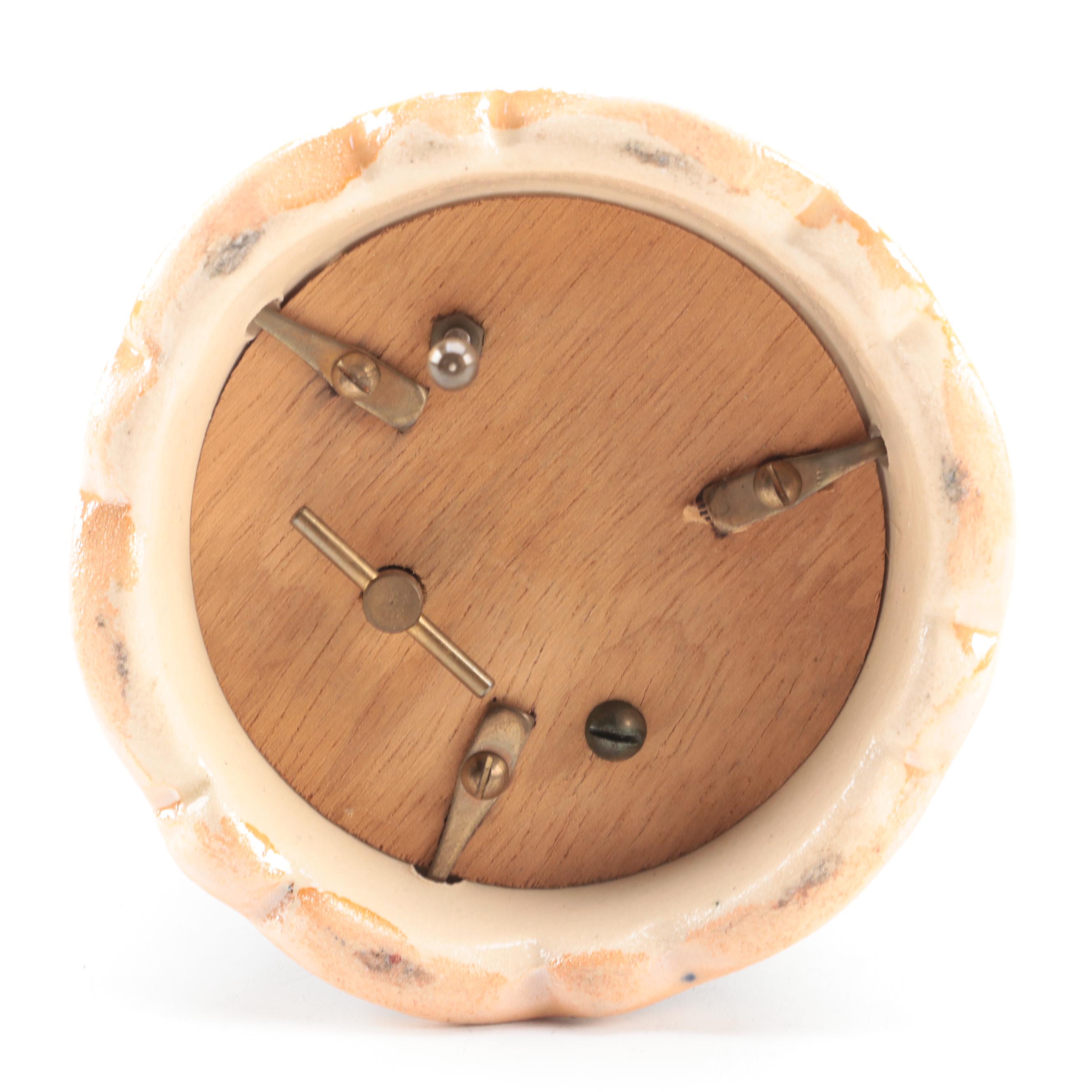 Westerwald Team Architectural Clock Stein with Other Ceramic Music Box Stein