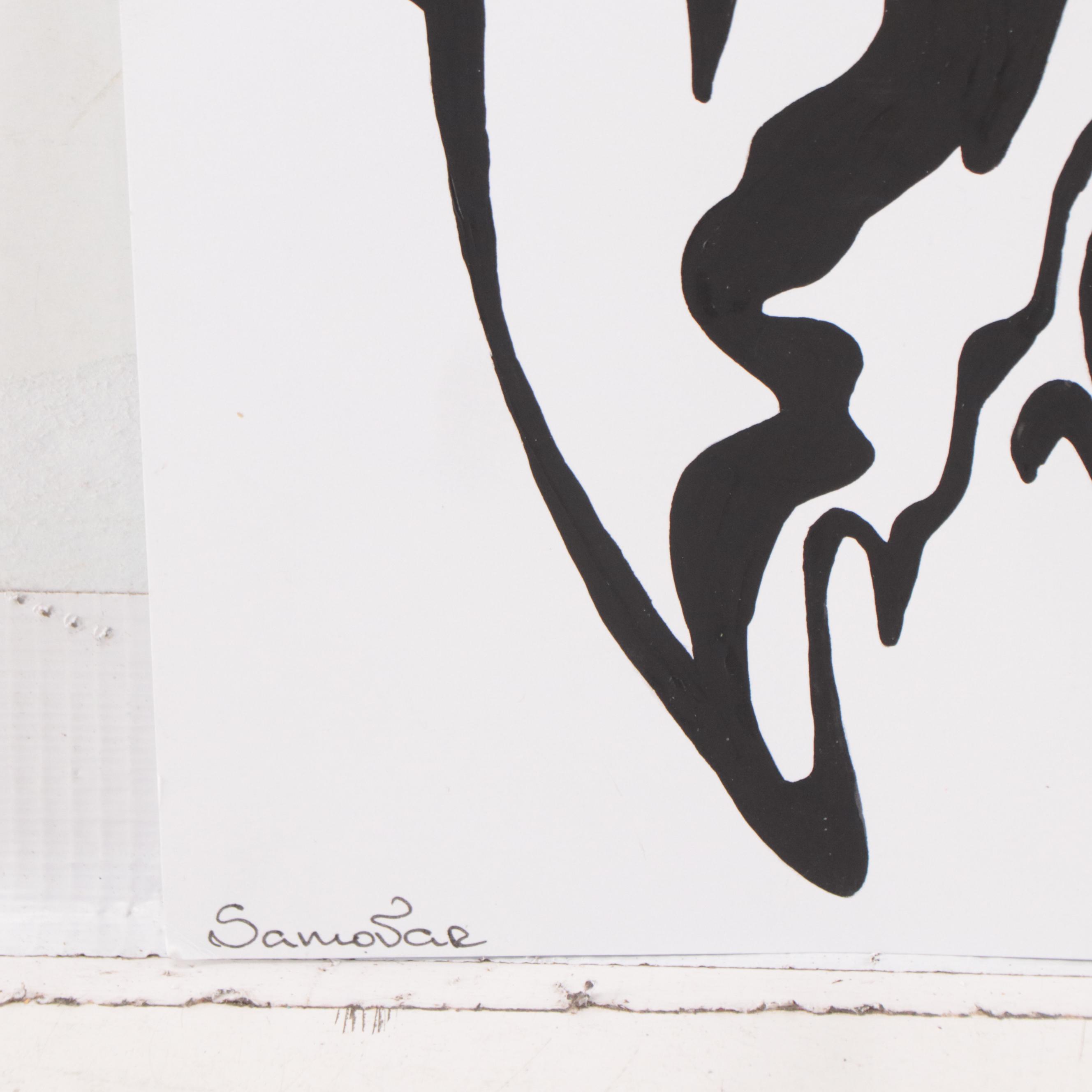 Gouache Painting of a Horse, 2021