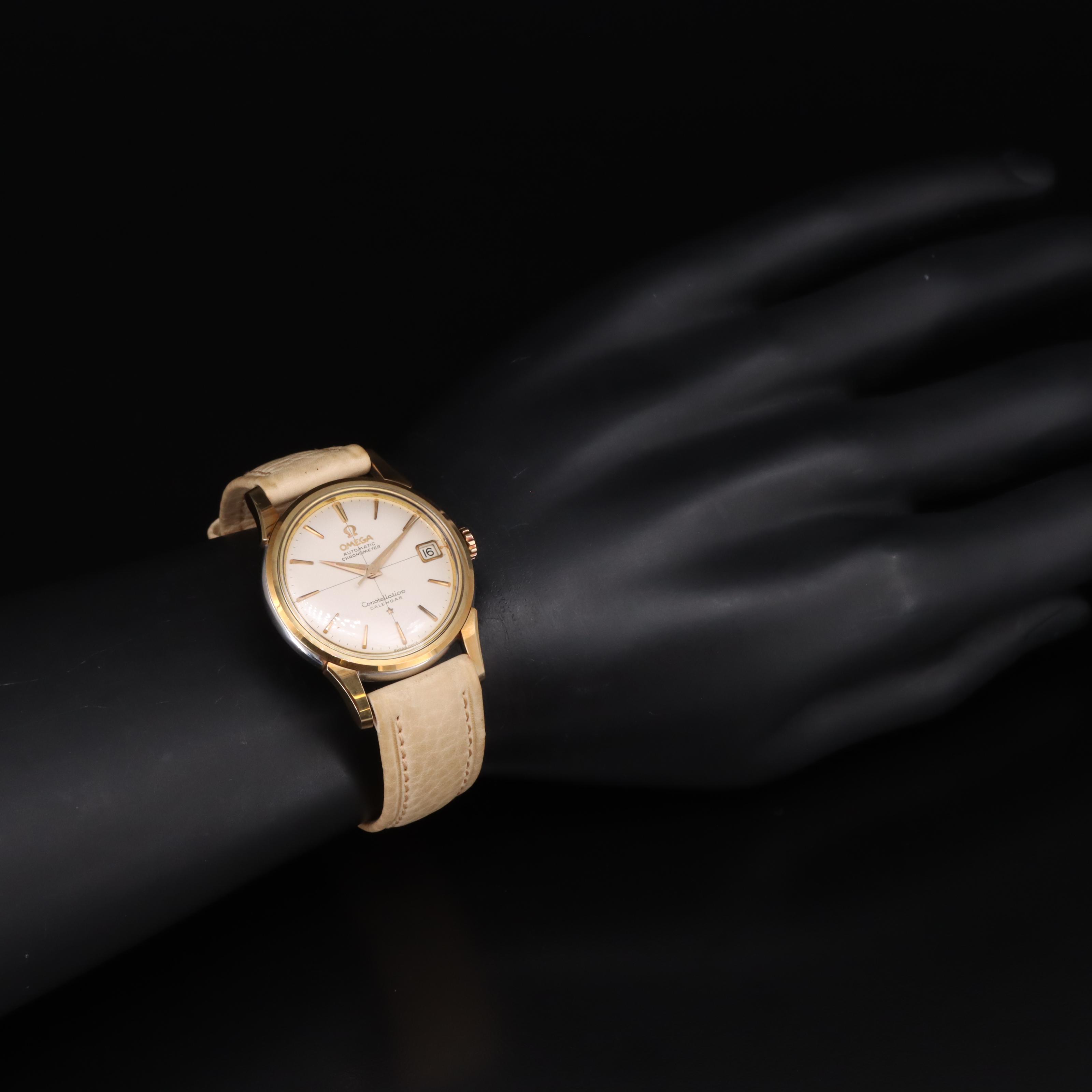 1960 Omega Constellation Chronometer Date Watch