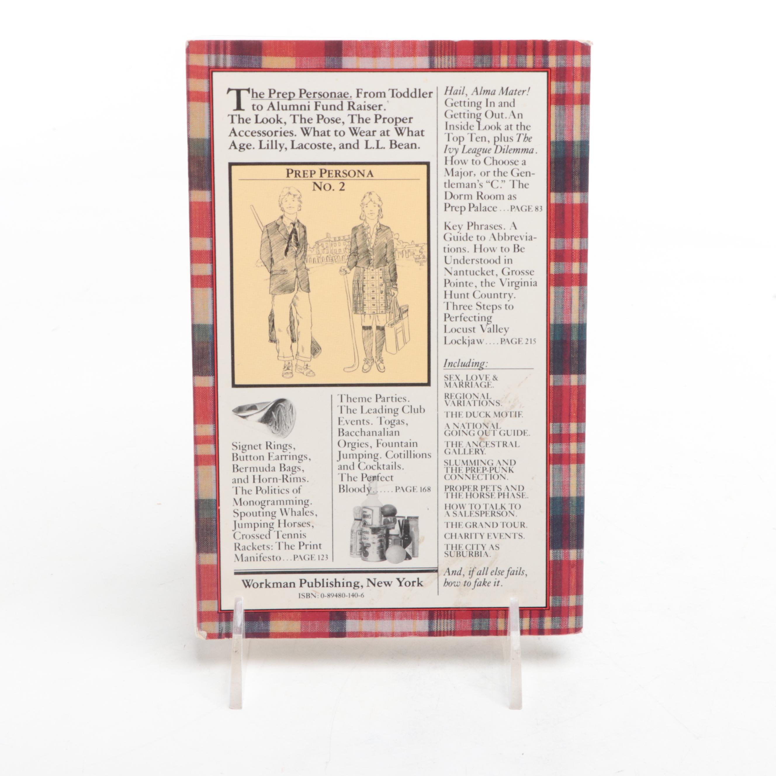 Gift Edition "The Official Preppy Handbook" Edited by Lisa Birnbach, 1981