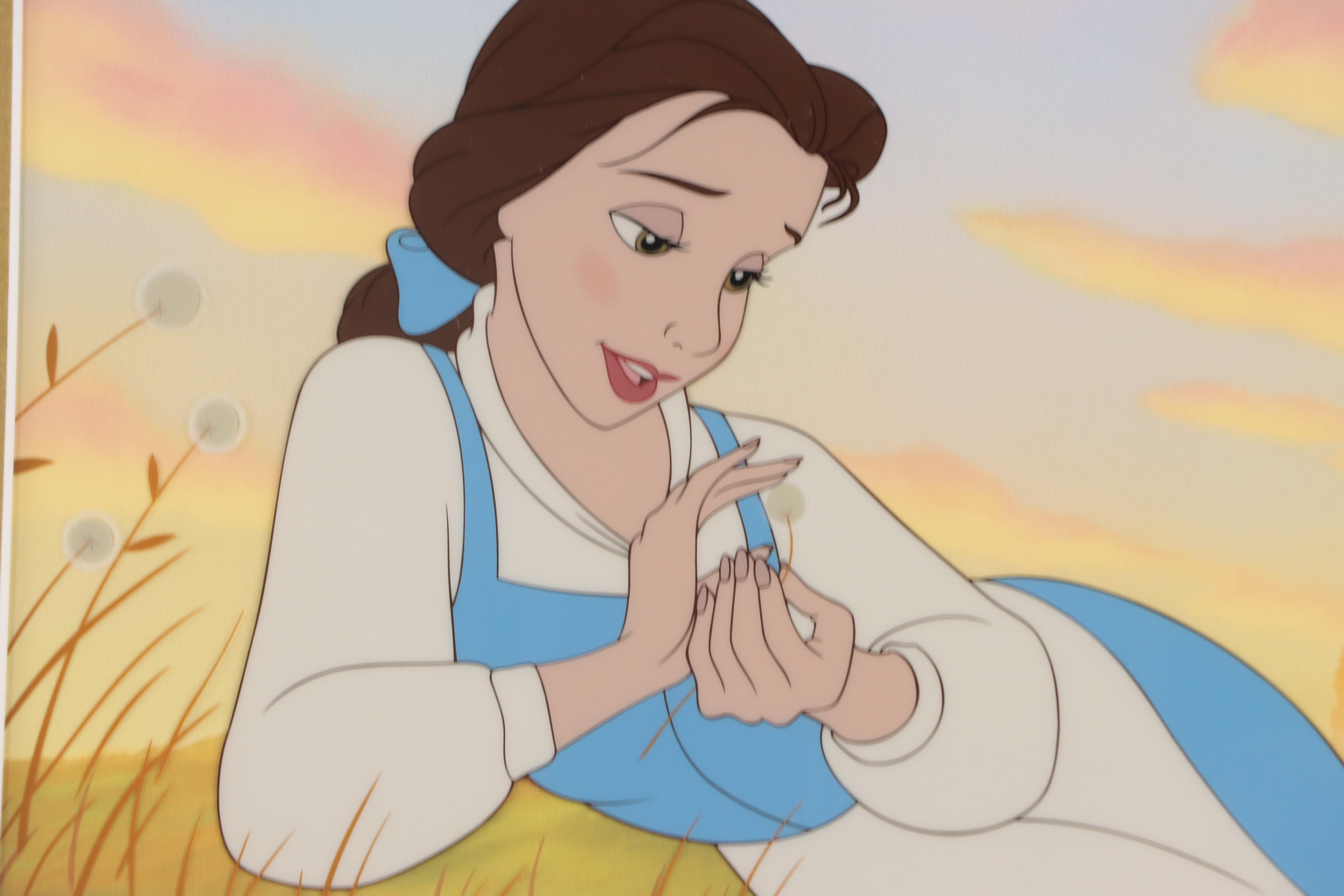 Paige O'Hara Signed LE Disney Sericel "Dandelion Dreams"