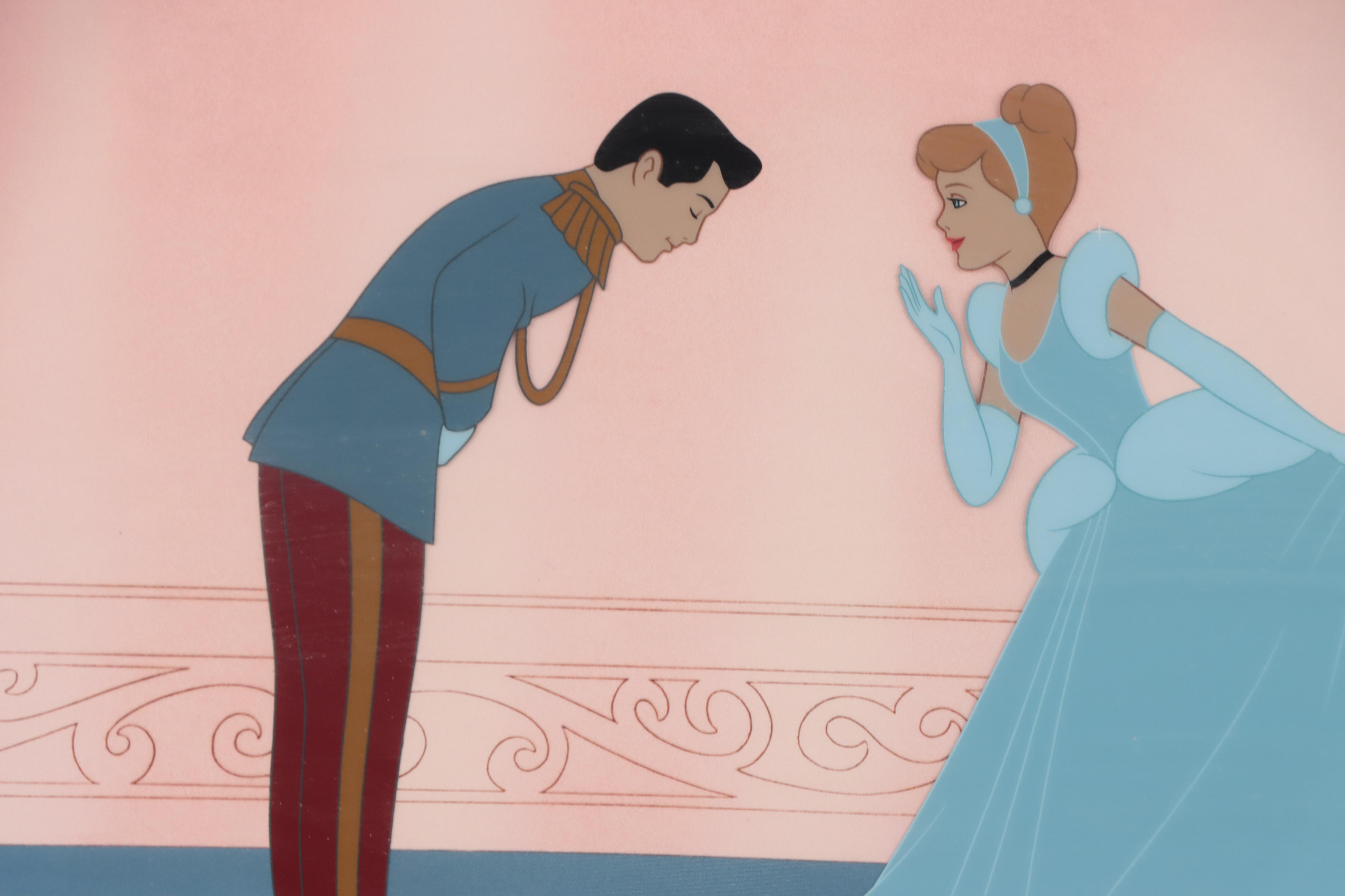 Disney Sericel Signed by Character Voice Artist "Cinderella's Dream," 1997