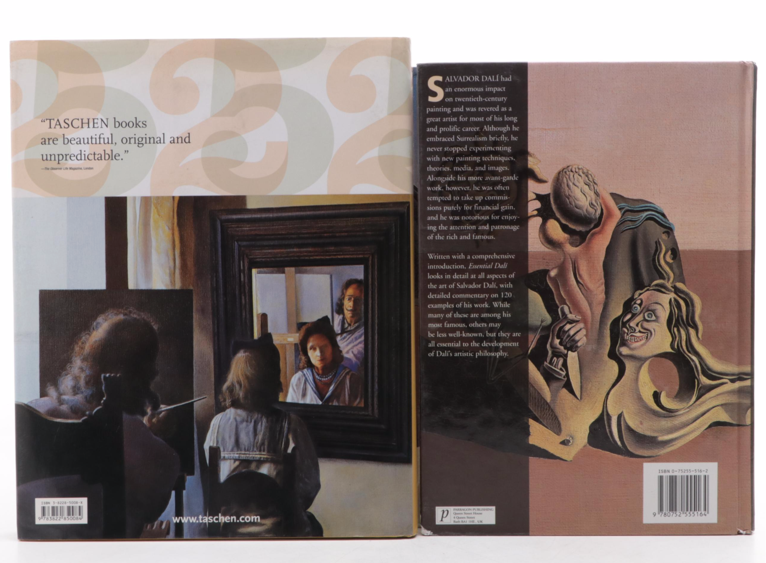 "Essential Dalí" by Kirsten Bradbury and "Salvador Dalí" by Descharnes and Néret