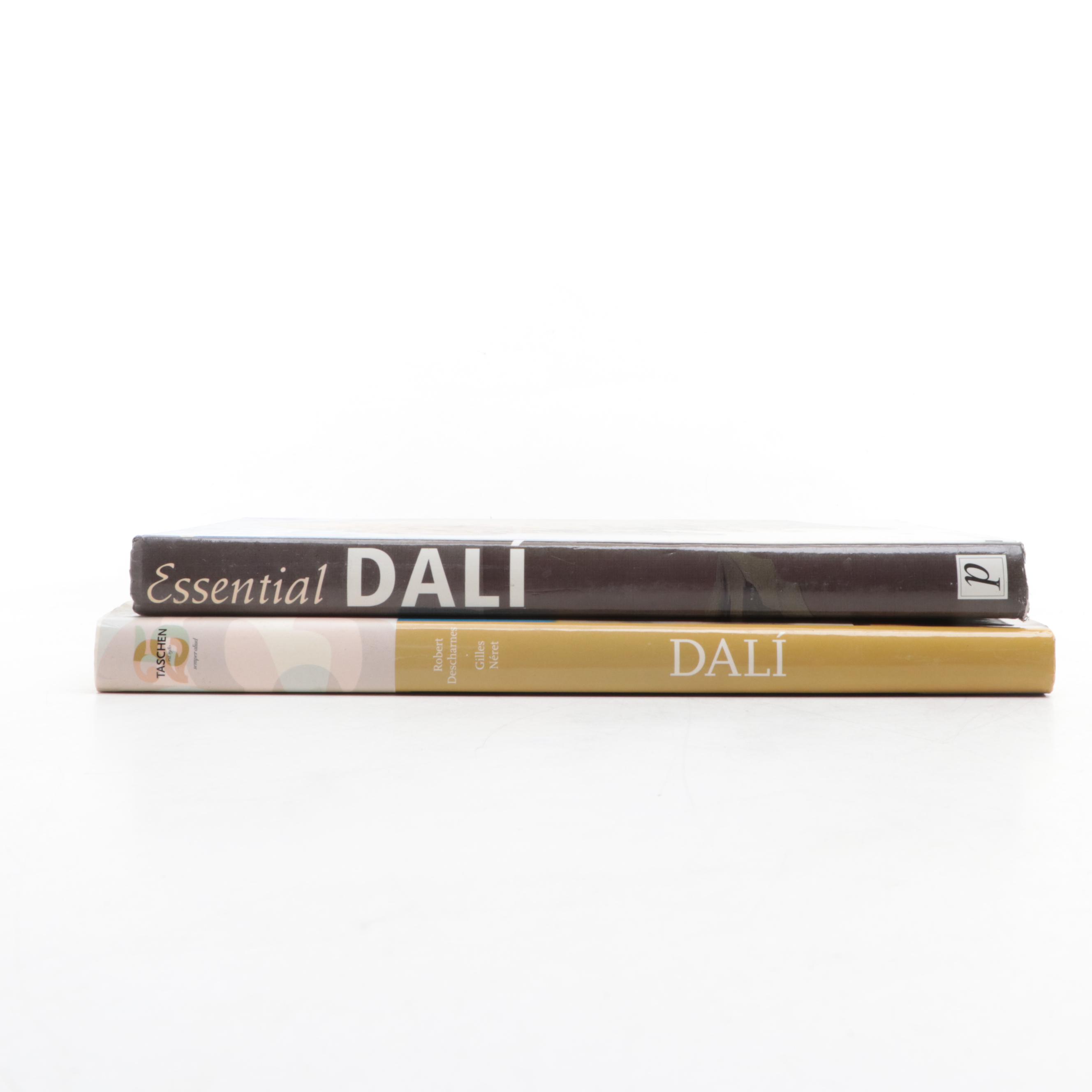 "Essential Dalí" by Kirsten Bradbury and "Salvador Dalí" by Descharnes and Néret