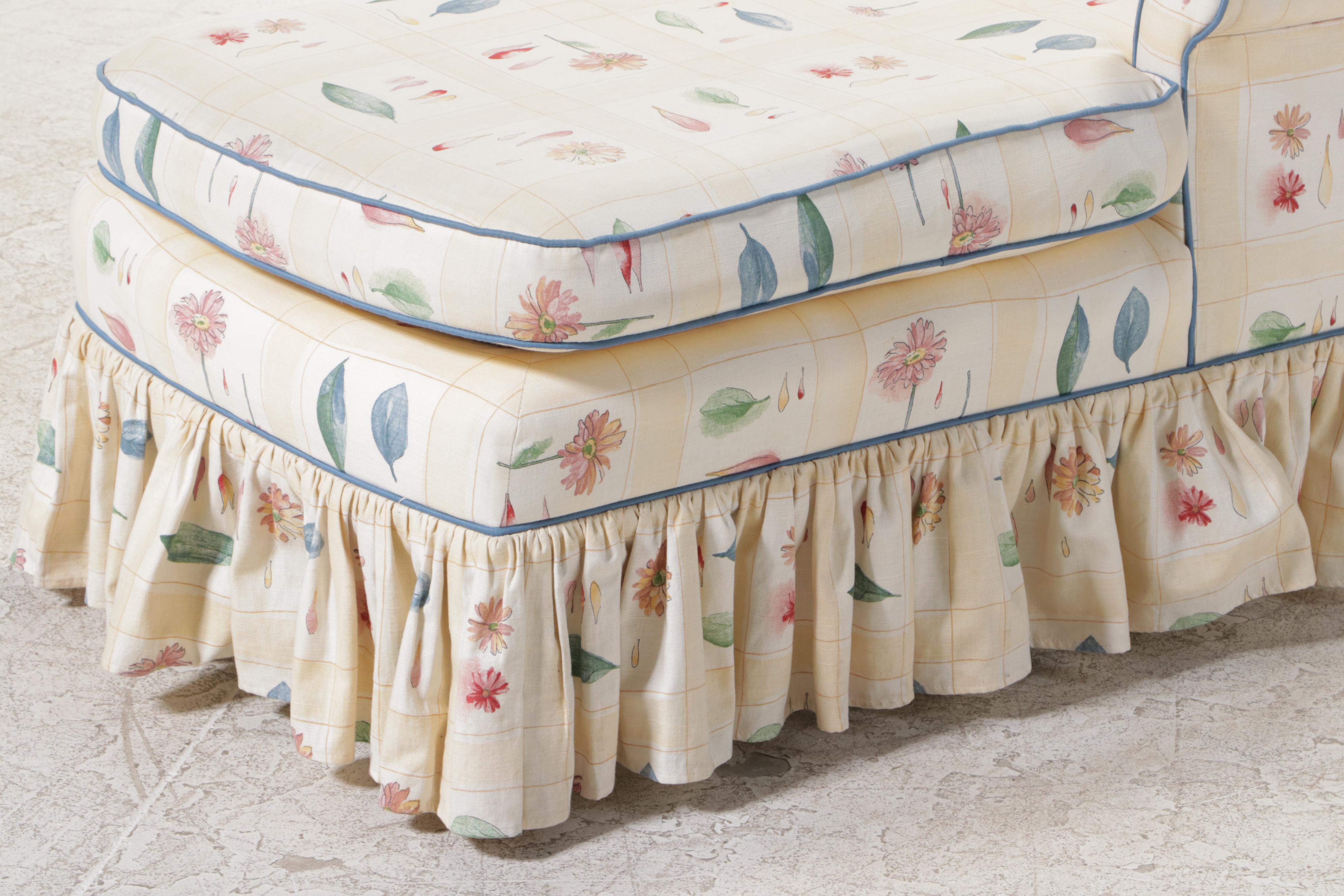 Cox Manufacturing Co. Inc. Custom-Upholstered Chaise Lounge