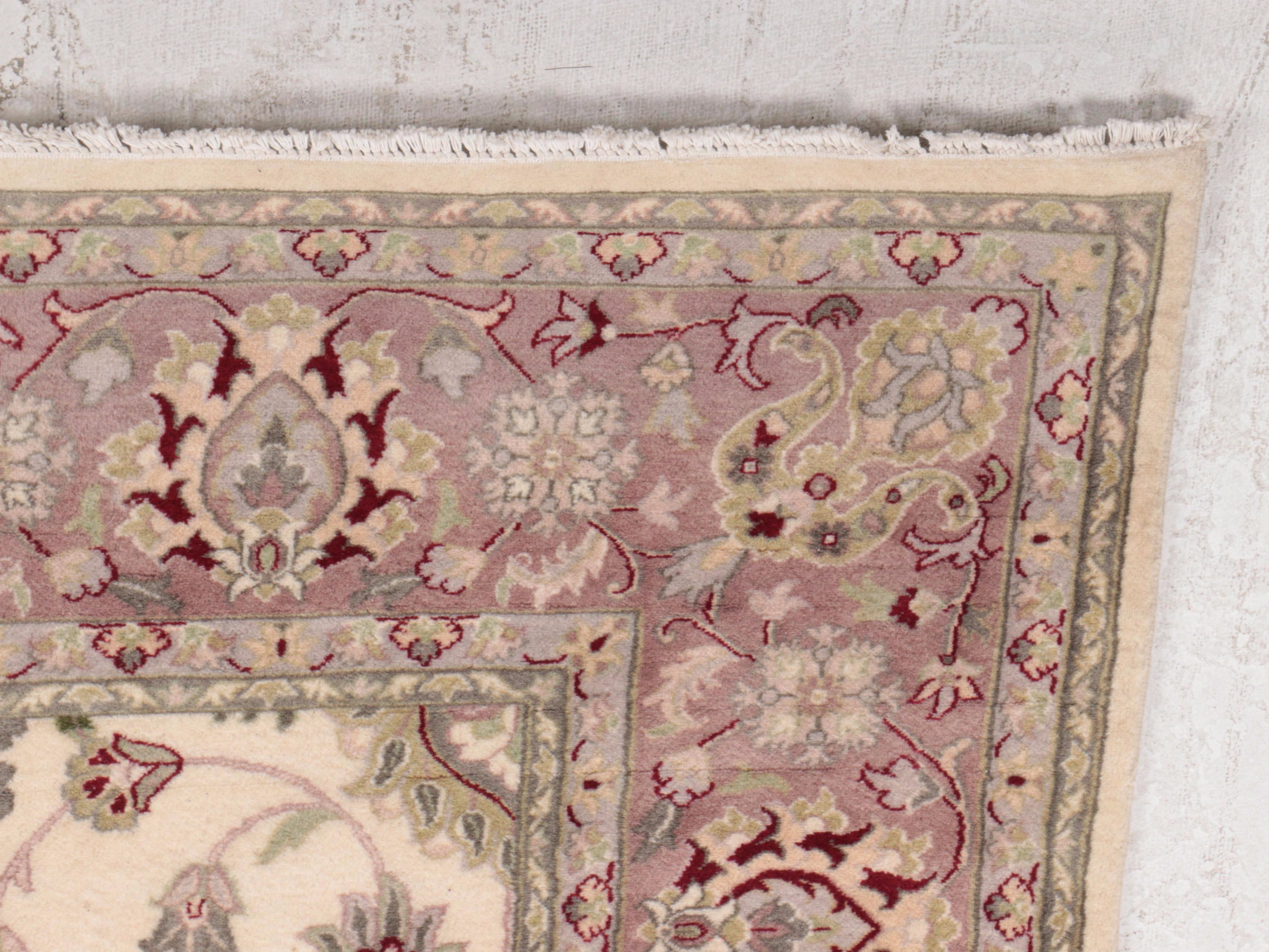 7'11 x 10'6 Hand-Knotted Pakistani-Persian Style Area Rug