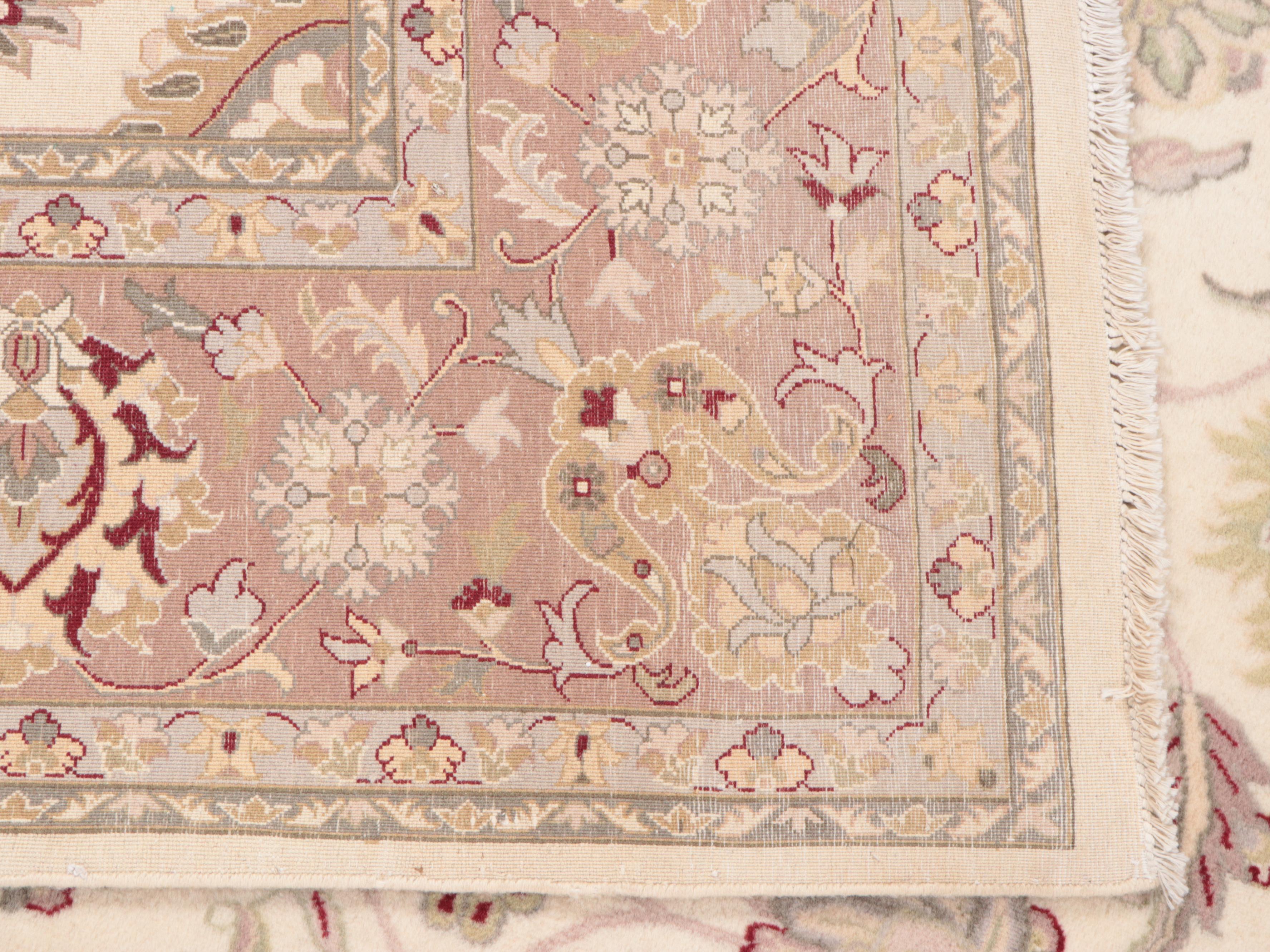 7'11 x 10'6 Hand-Knotted Pakistani-Persian Style Area Rug