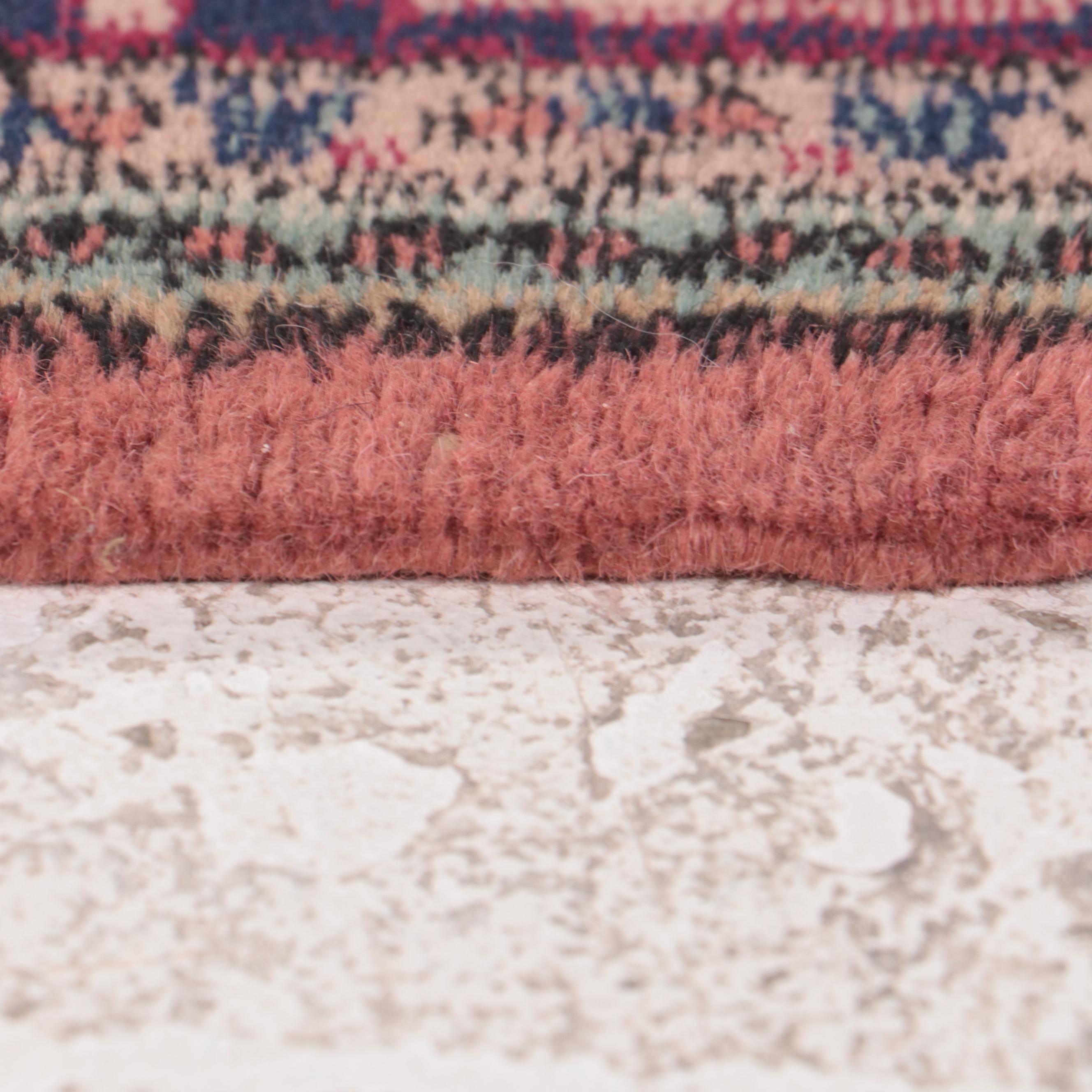 3'1 x 12'8 Hand-Knotted Indo-Persian Style Carpet Runner